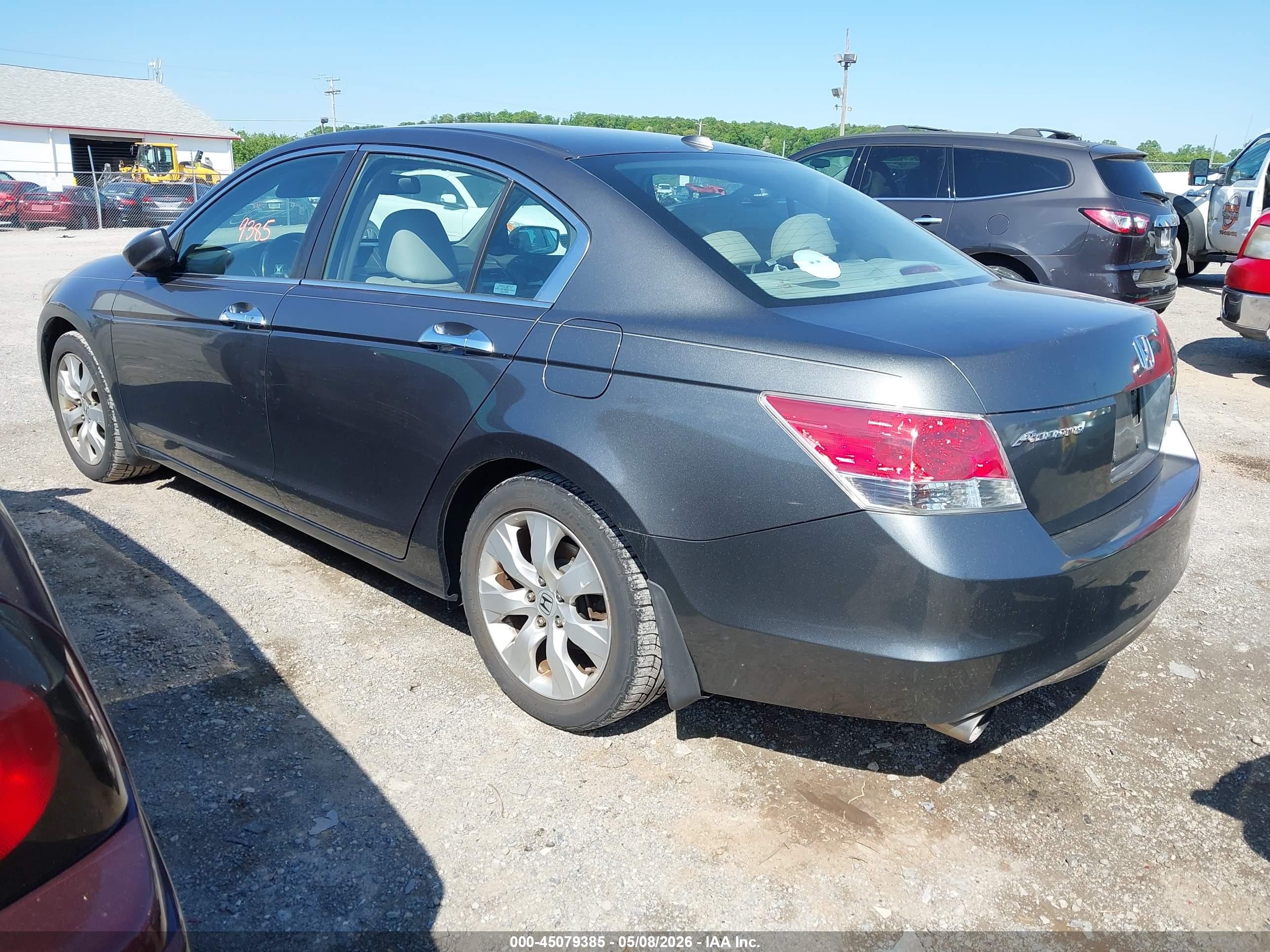 2009 Honda Accord 3.5 Ex-l Серый vin: 1HGCP36859A008434
