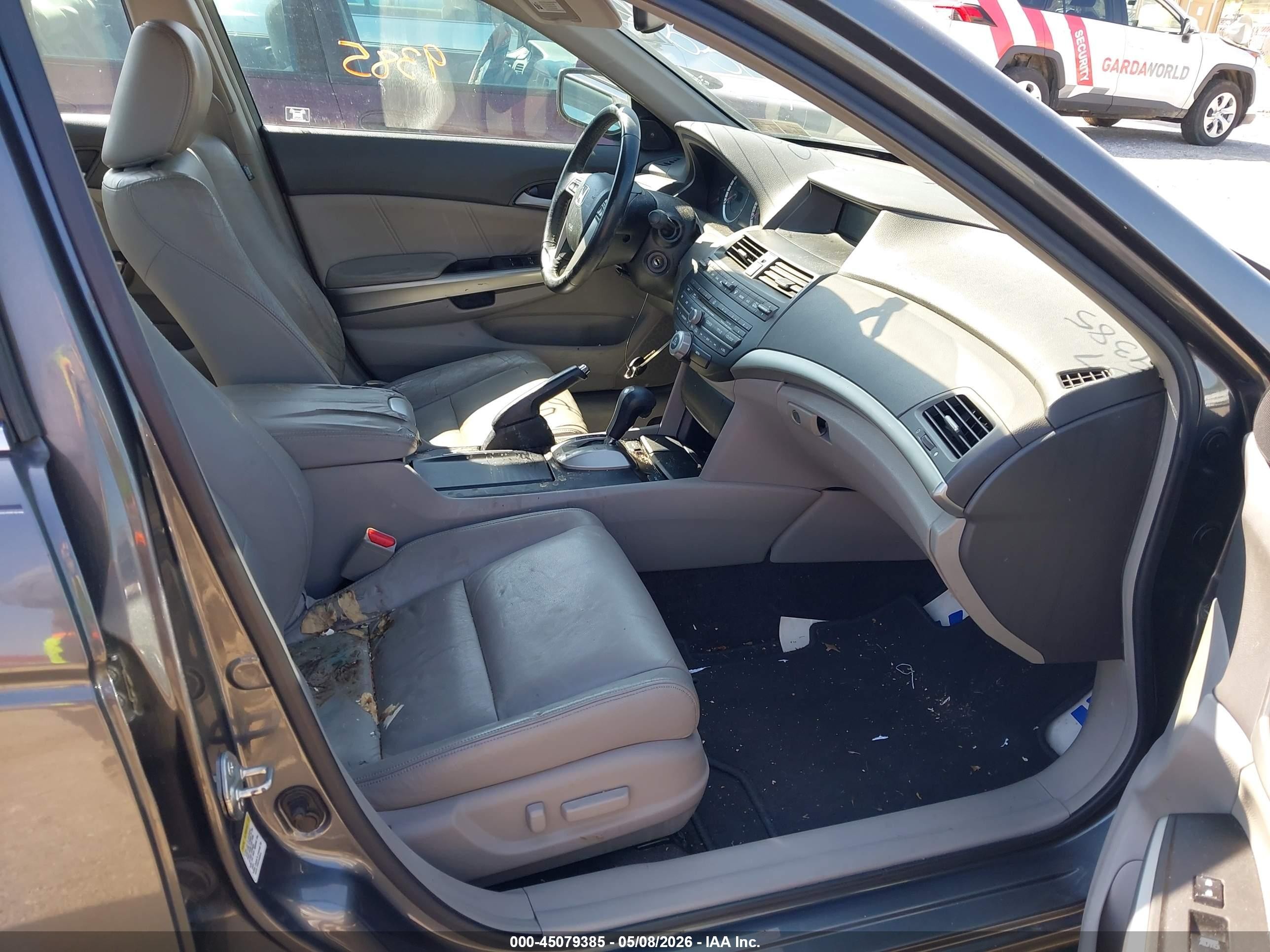2009 Honda Accord 3.5 Ex-l Серый vin: 1HGCP36859A008434