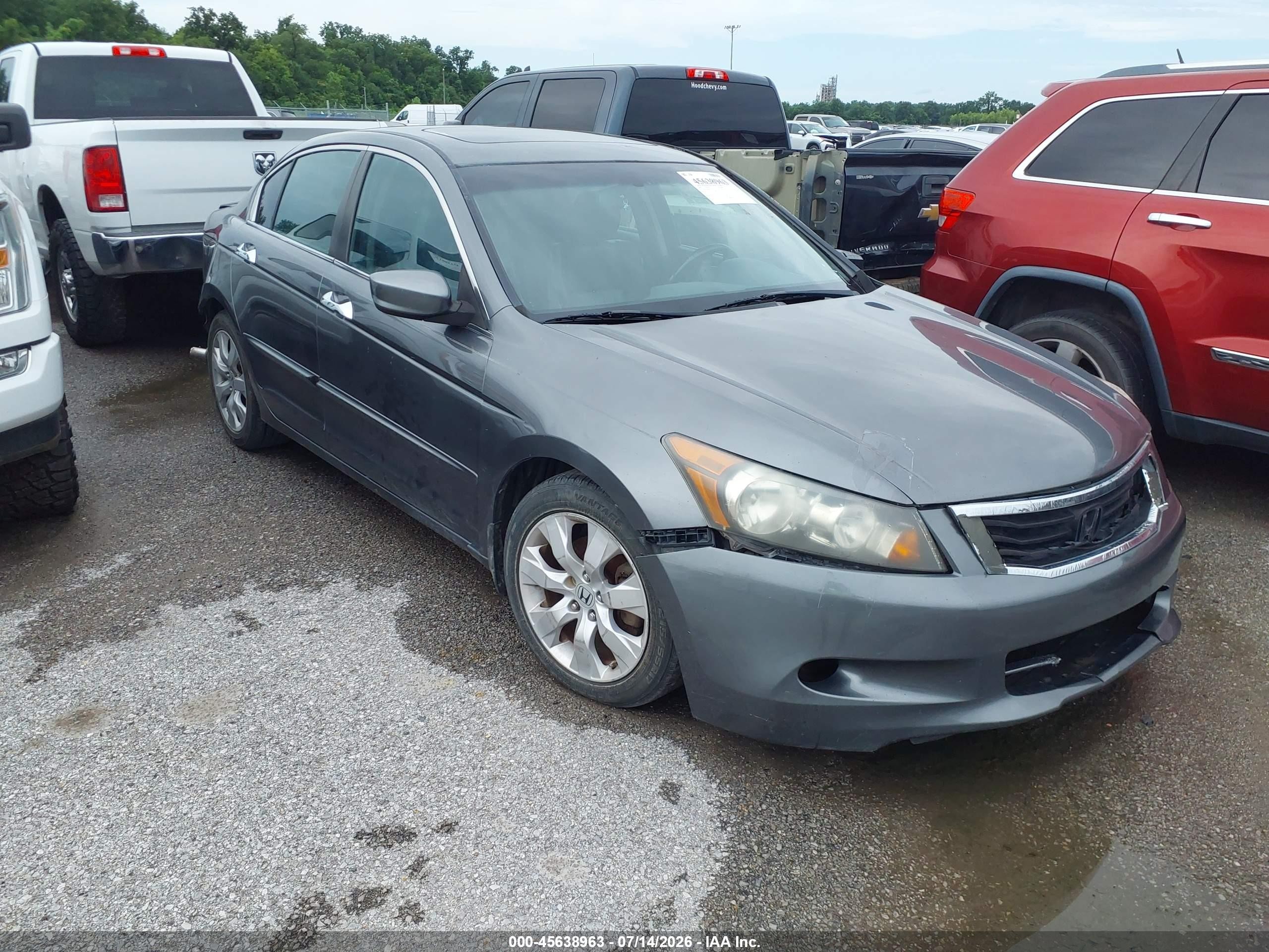 2009 Honda Accord 3.5 Ex-l Серый vin: 1HGCP36859A013567