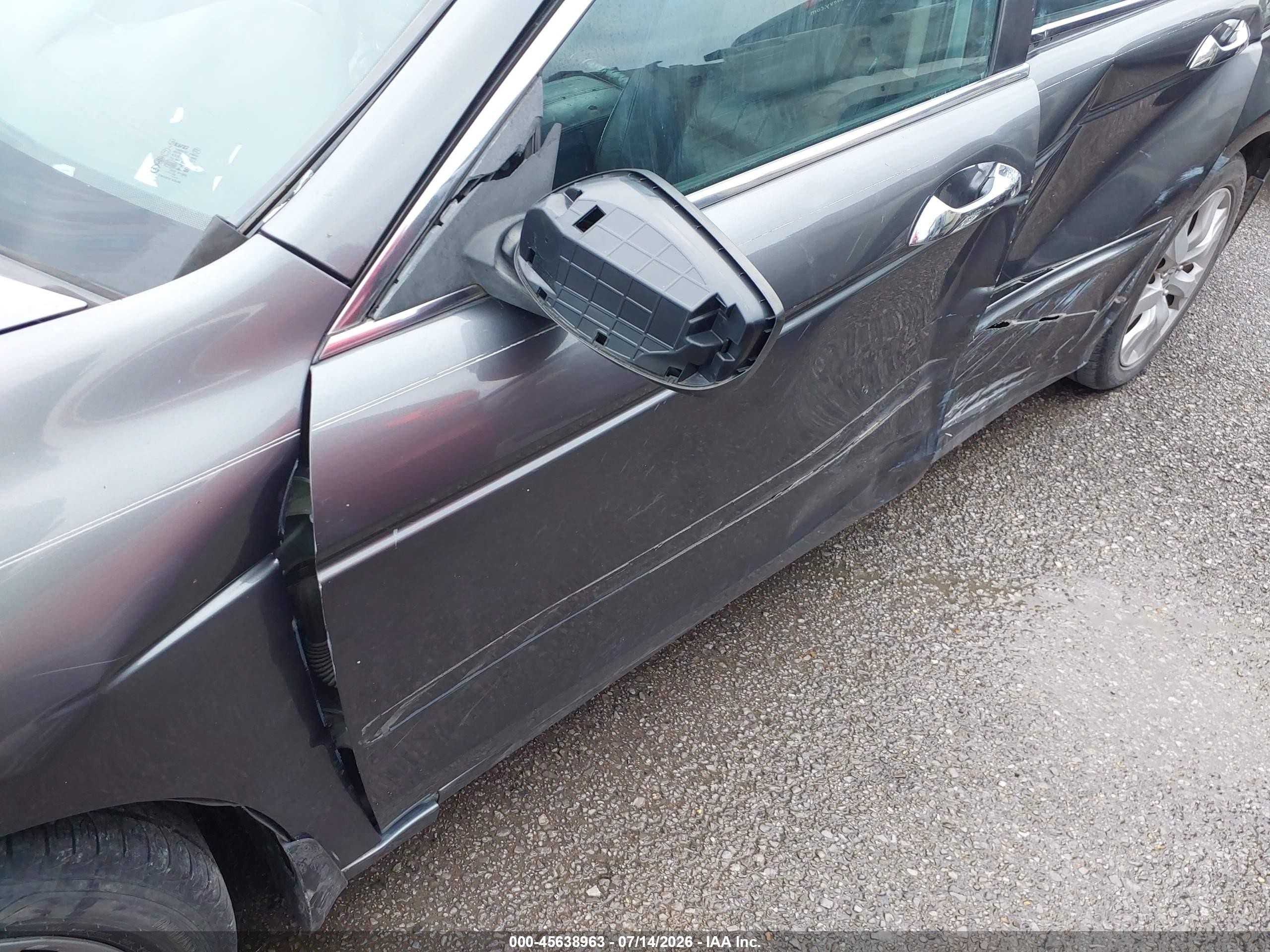 2009 Honda Accord 3.5 Ex-l Серый vin: 1HGCP36859A013567