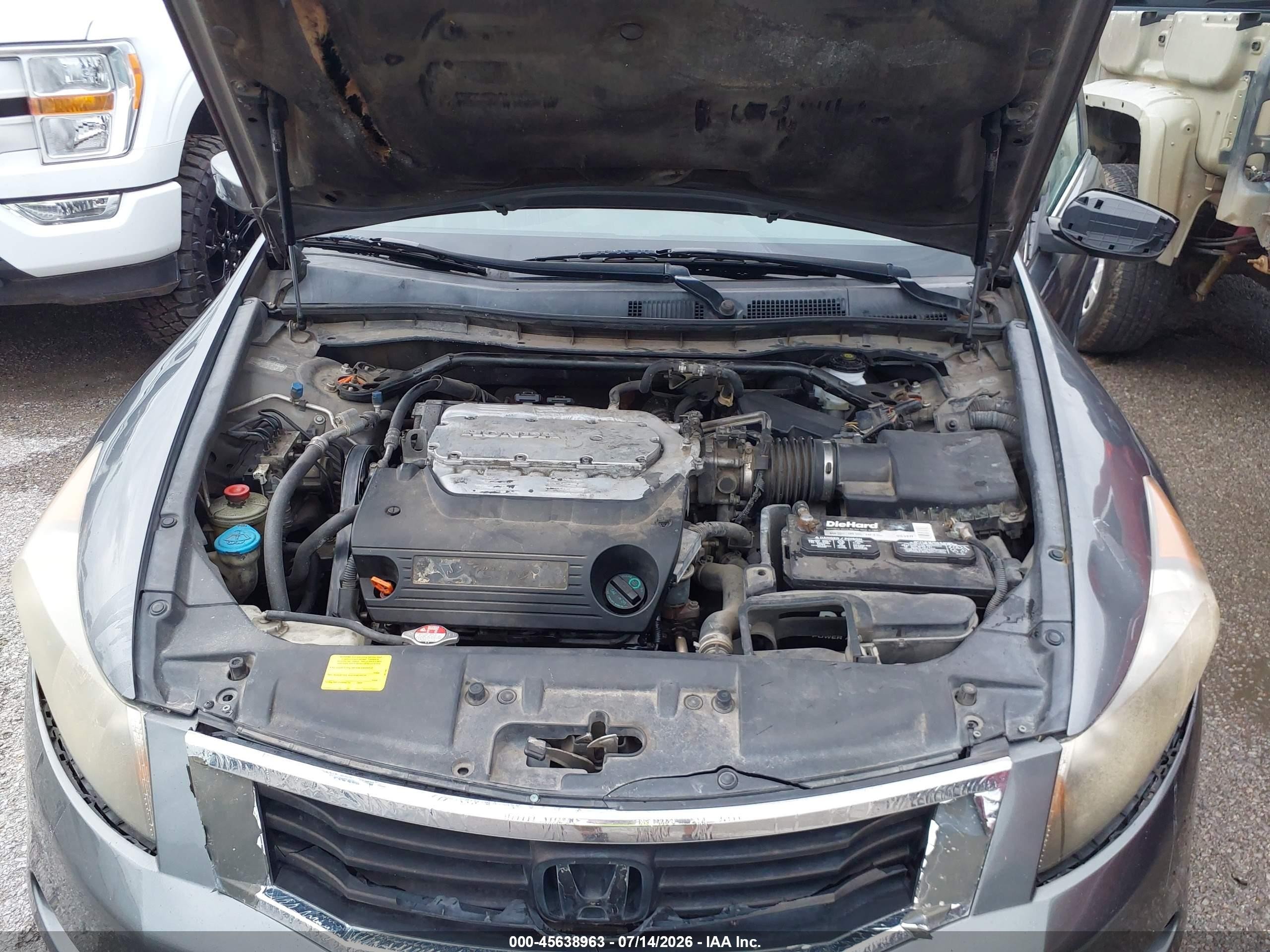 2009 Honda Accord 3.5 Ex-l Серый vin: 1HGCP36859A013567