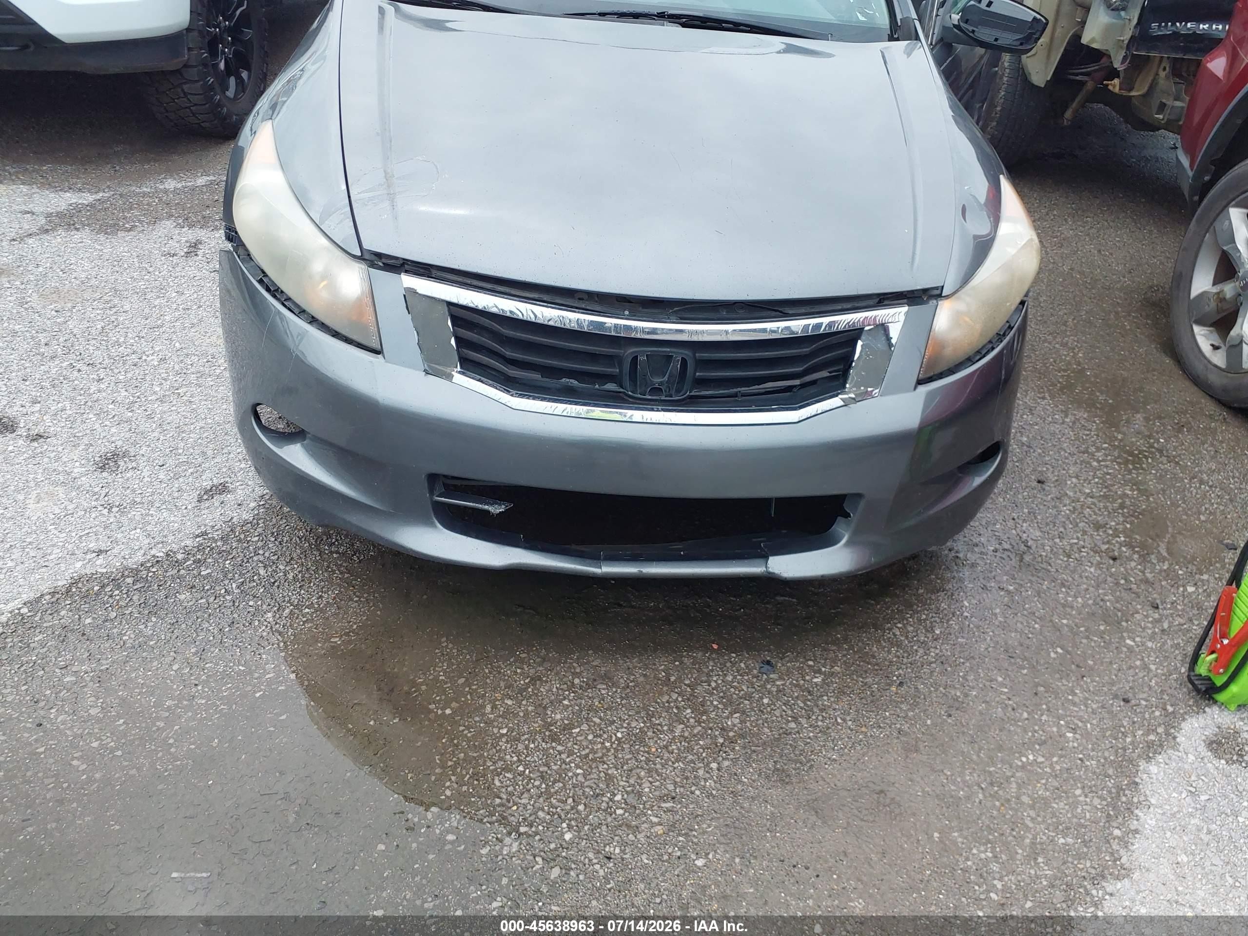 2009 Honda Accord 3.5 Ex-l Серый vin: 1HGCP36859A013567