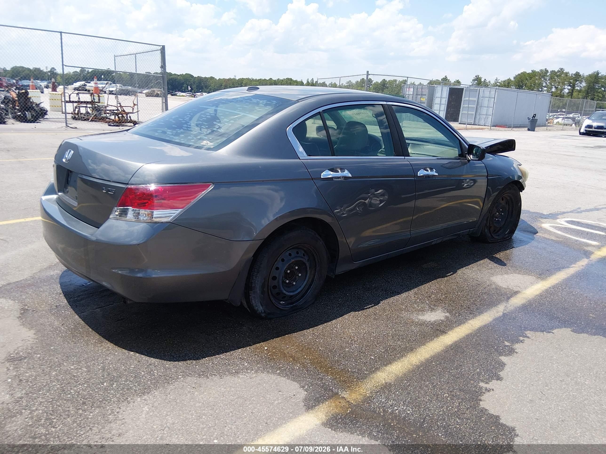2009 Honda Accord 3.5 Ex-l Gray vin: 1HGCP36859A013844