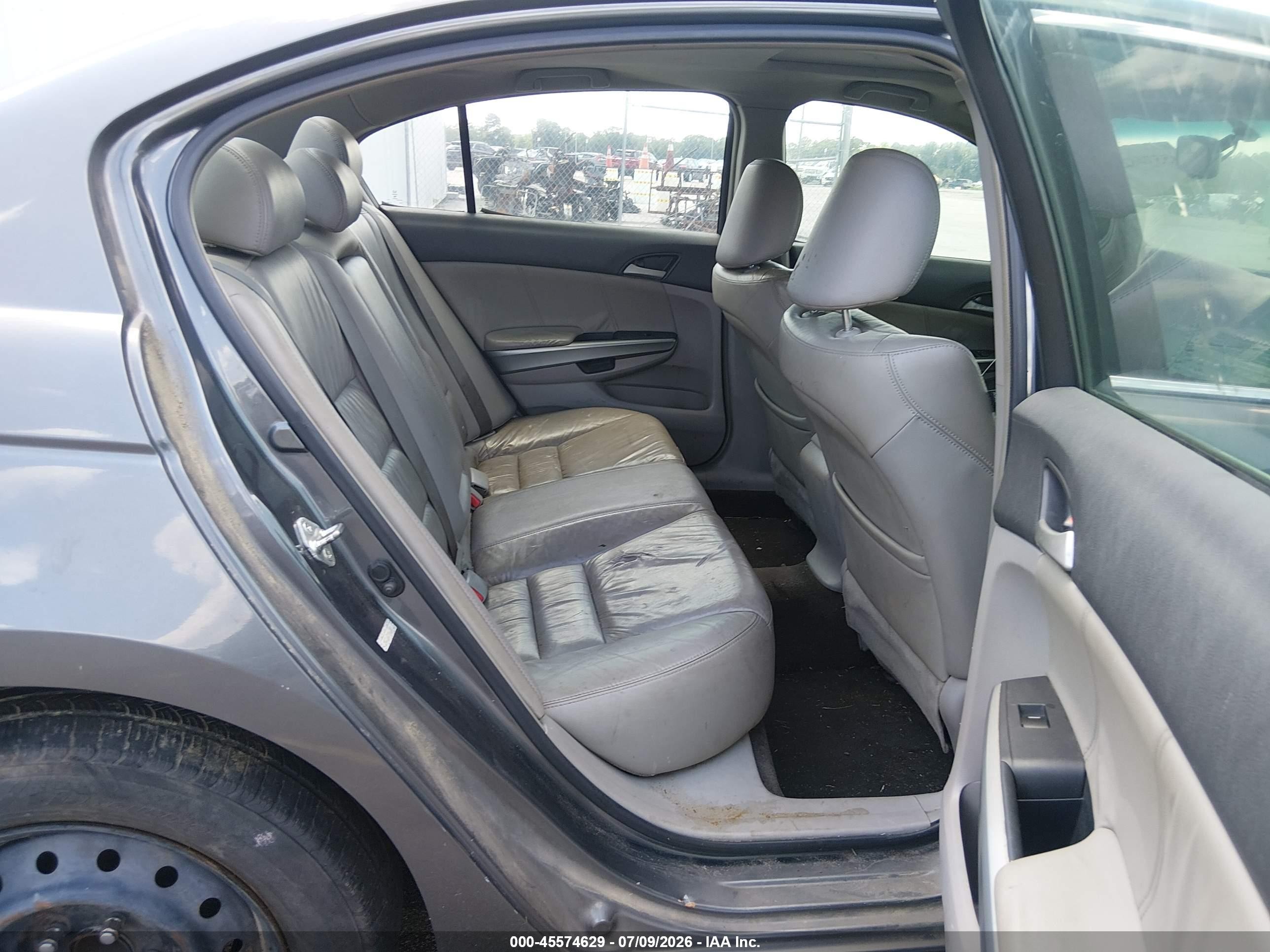 2009 Honda Accord 3.5 Ex-l Gray vin: 1HGCP36859A013844