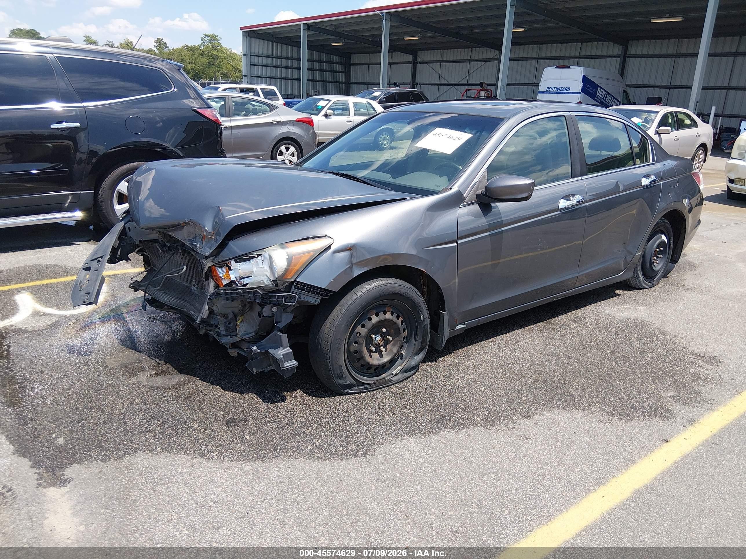 2009 Honda Accord 3.5 Ex-l Gray vin: 1HGCP36859A013844