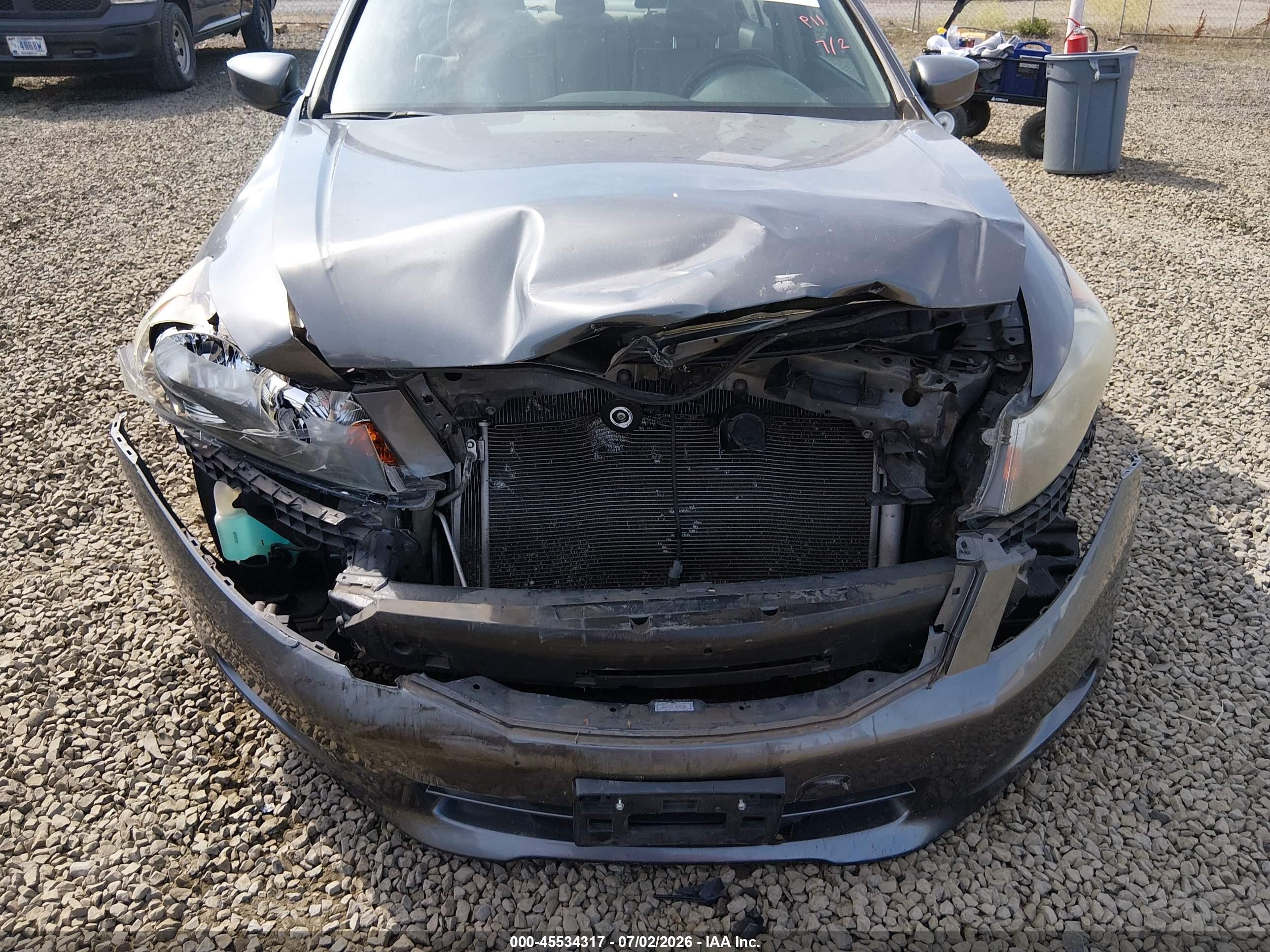 2009 Honda Accord 3.5 Ex-l Gray vin: 1HGCP36859A015822