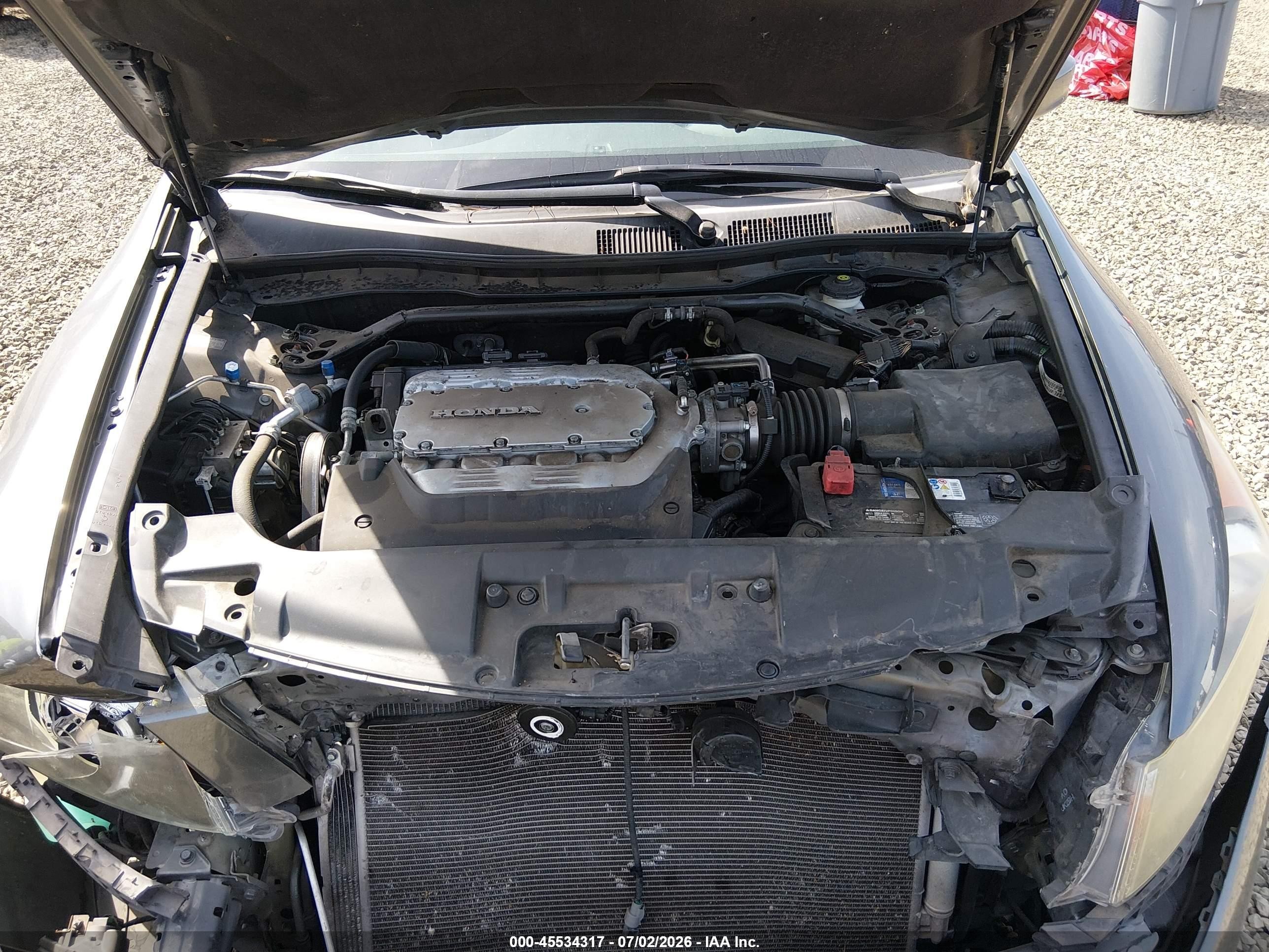 2009 Honda Accord 3.5 Ex-l Gray vin: 1HGCP36859A015822