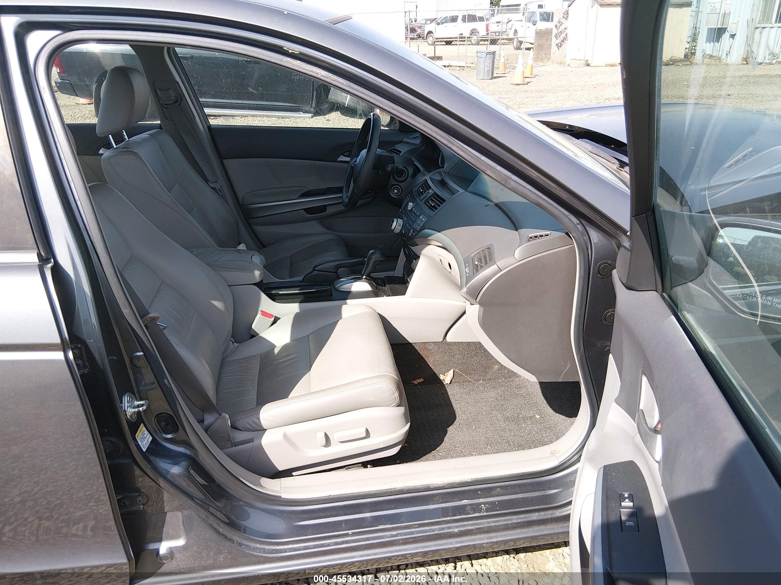 2009 Honda Accord 3.5 Ex-l Gray vin: 1HGCP36859A015822