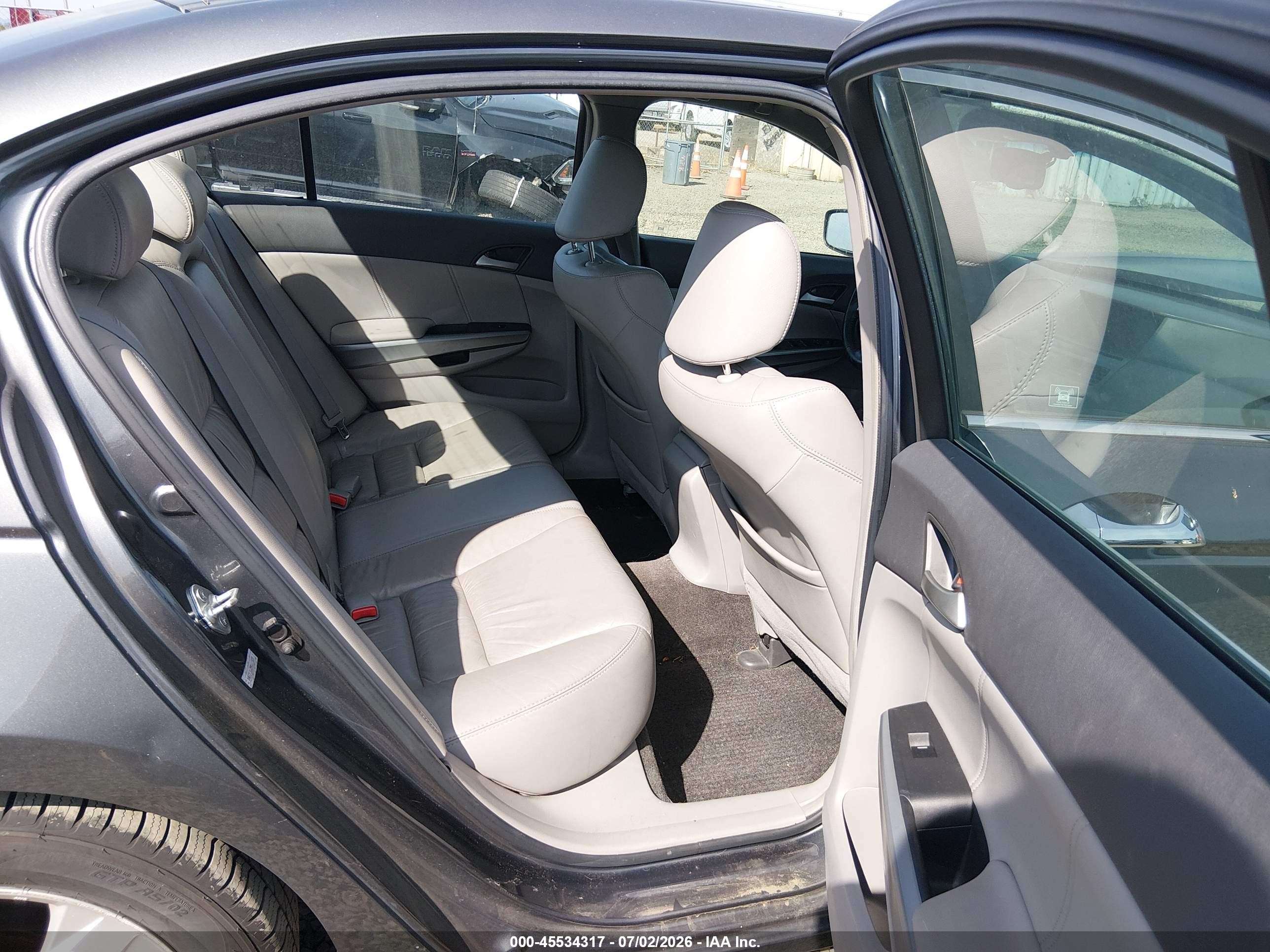 2009 Honda Accord 3.5 Ex-l Gray vin: 1HGCP36859A015822