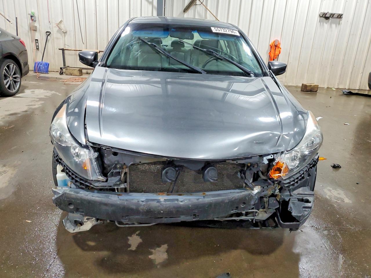 2009 Honda Accord Exl Gray vin: 1HGCP36859A016260