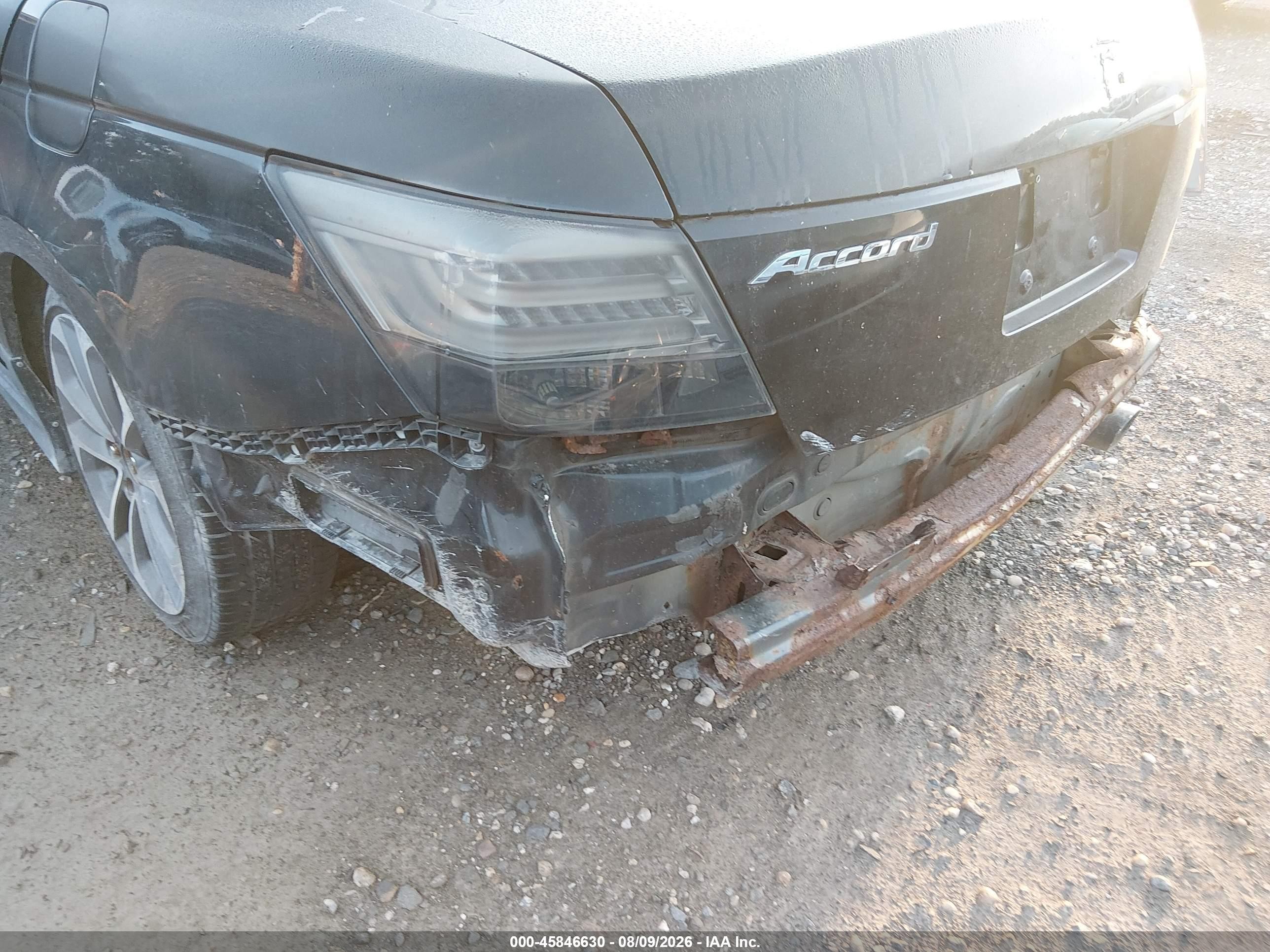 2009 Honda Accord 3.5 Ex-l Black vin: 1HGCP36859A016520