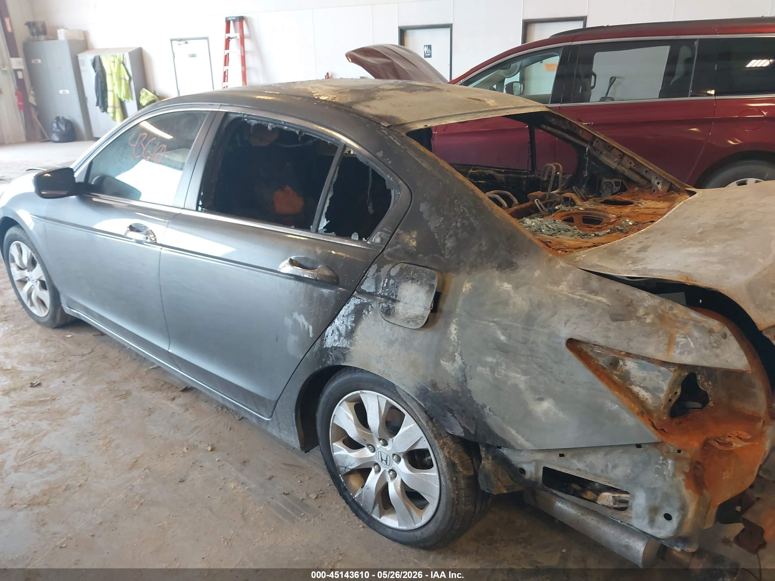 2009 Honda Accord 3.5 Ex-l Серый vin: 1HGCP36859A022933