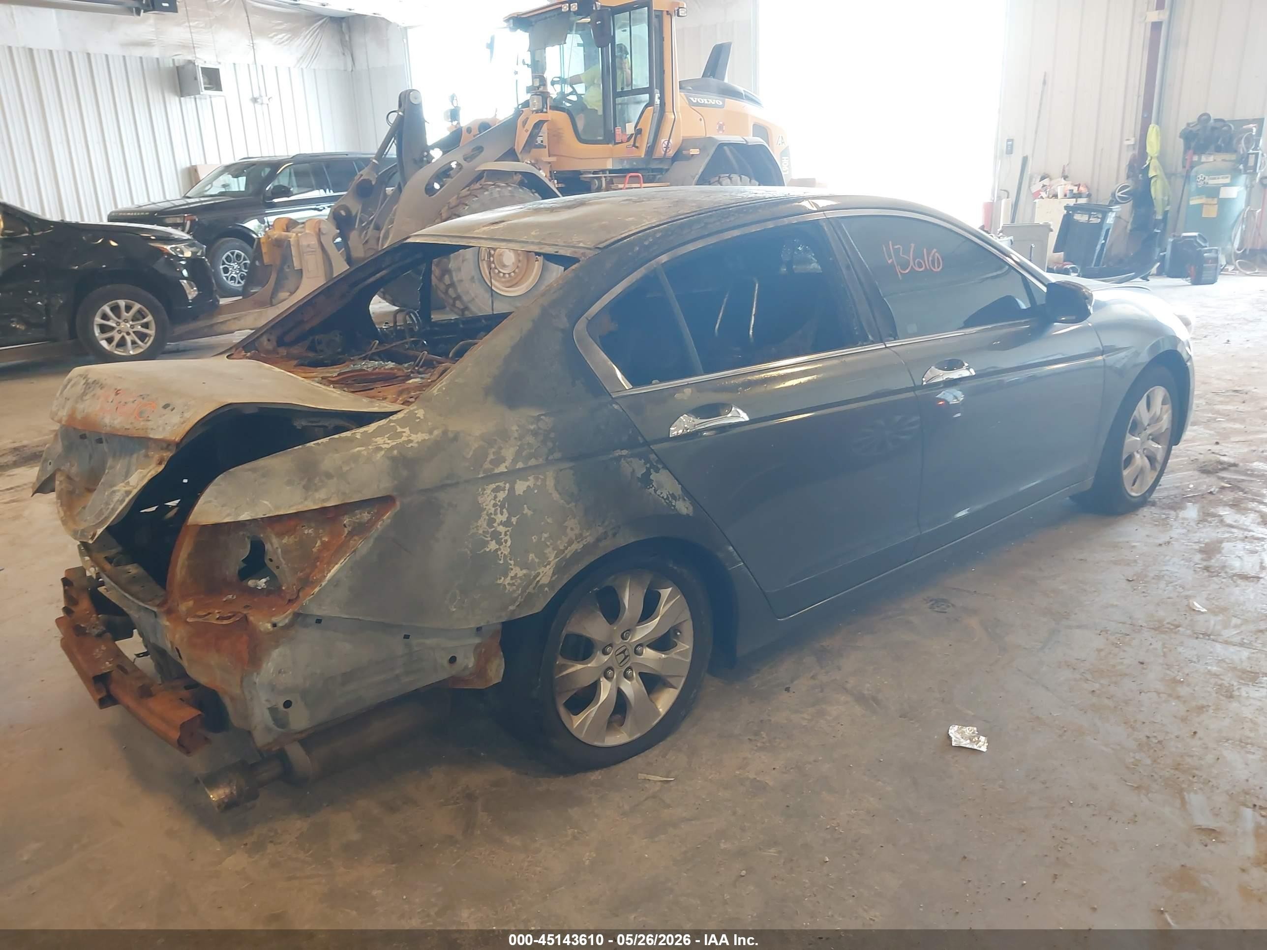 2009 Honda Accord 3.5 Ex-l Серый vin: 1HGCP36859A022933