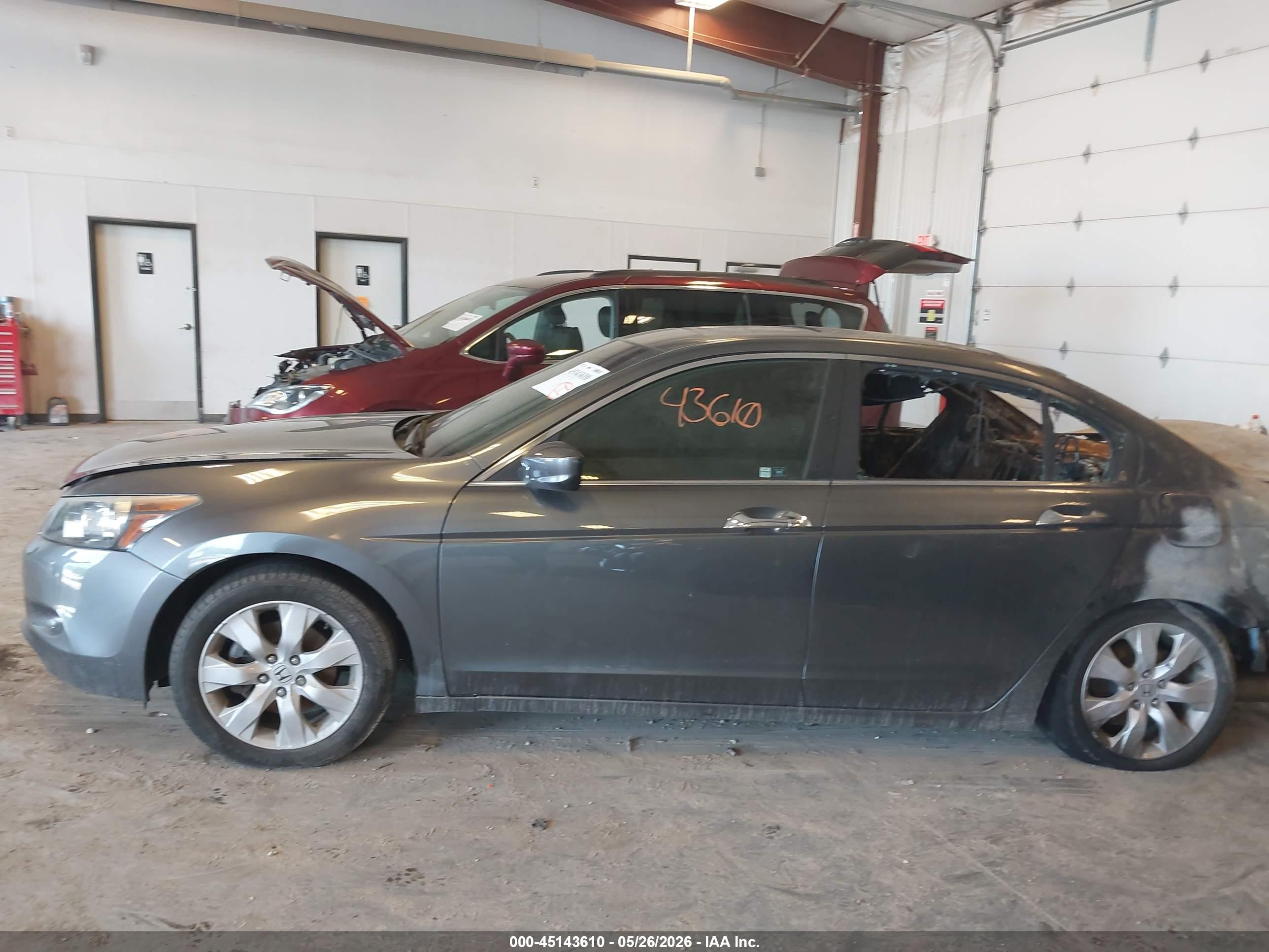 2009 Honda Accord 3.5 Ex-l Серый vin: 1HGCP36859A022933