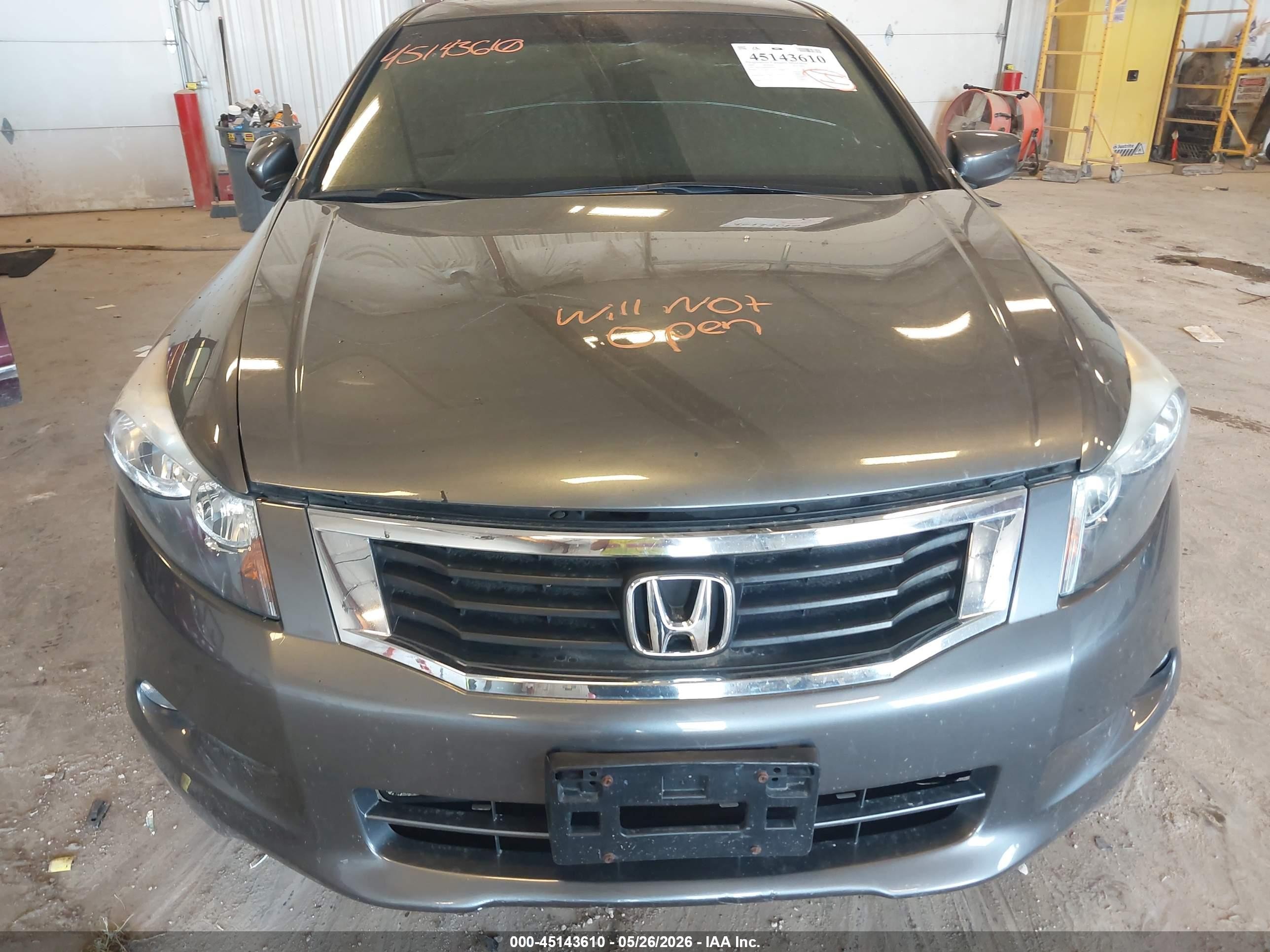 2009 Honda Accord 3.5 Ex-l Серый vin: 1HGCP36859A022933