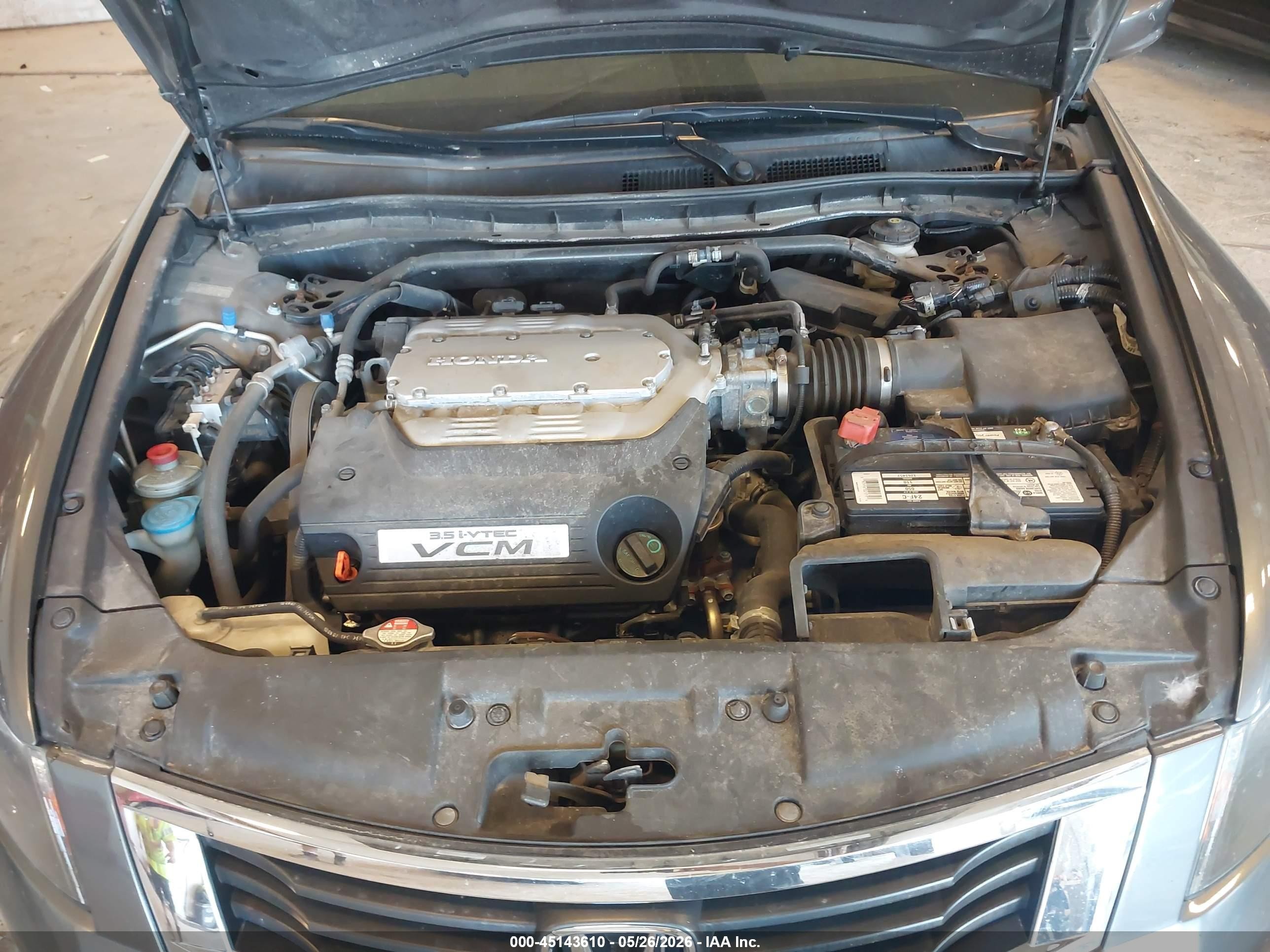 2009 Honda Accord 3.5 Ex-l Серый vin: 1HGCP36859A022933