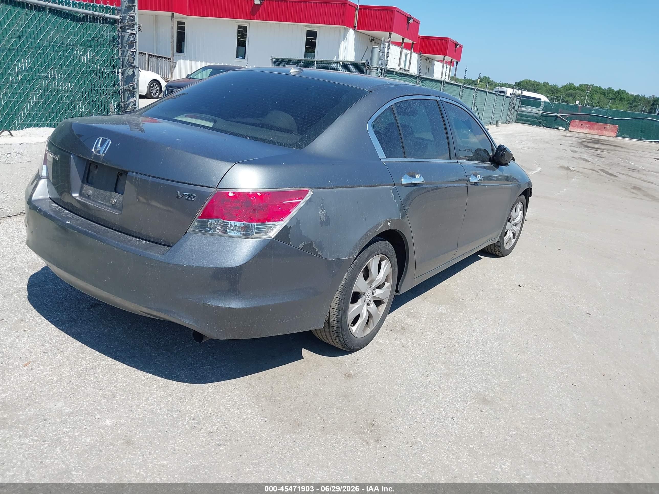 2009 Honda Accord 3.5 Ex-l Серый vin: 1HGCP36859A027971