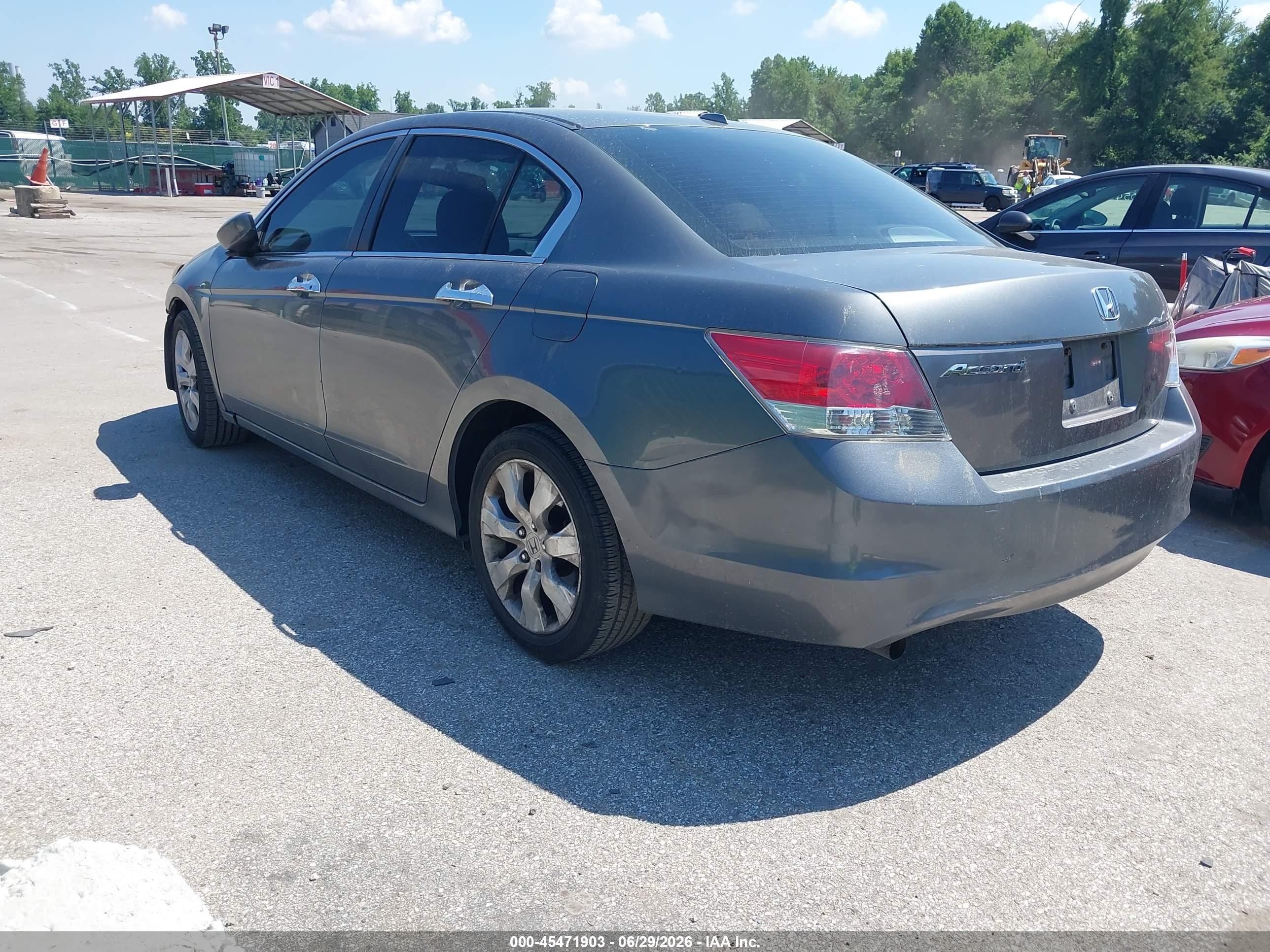 2009 Honda Accord 3.5 Ex-l Серый vin: 1HGCP36859A027971