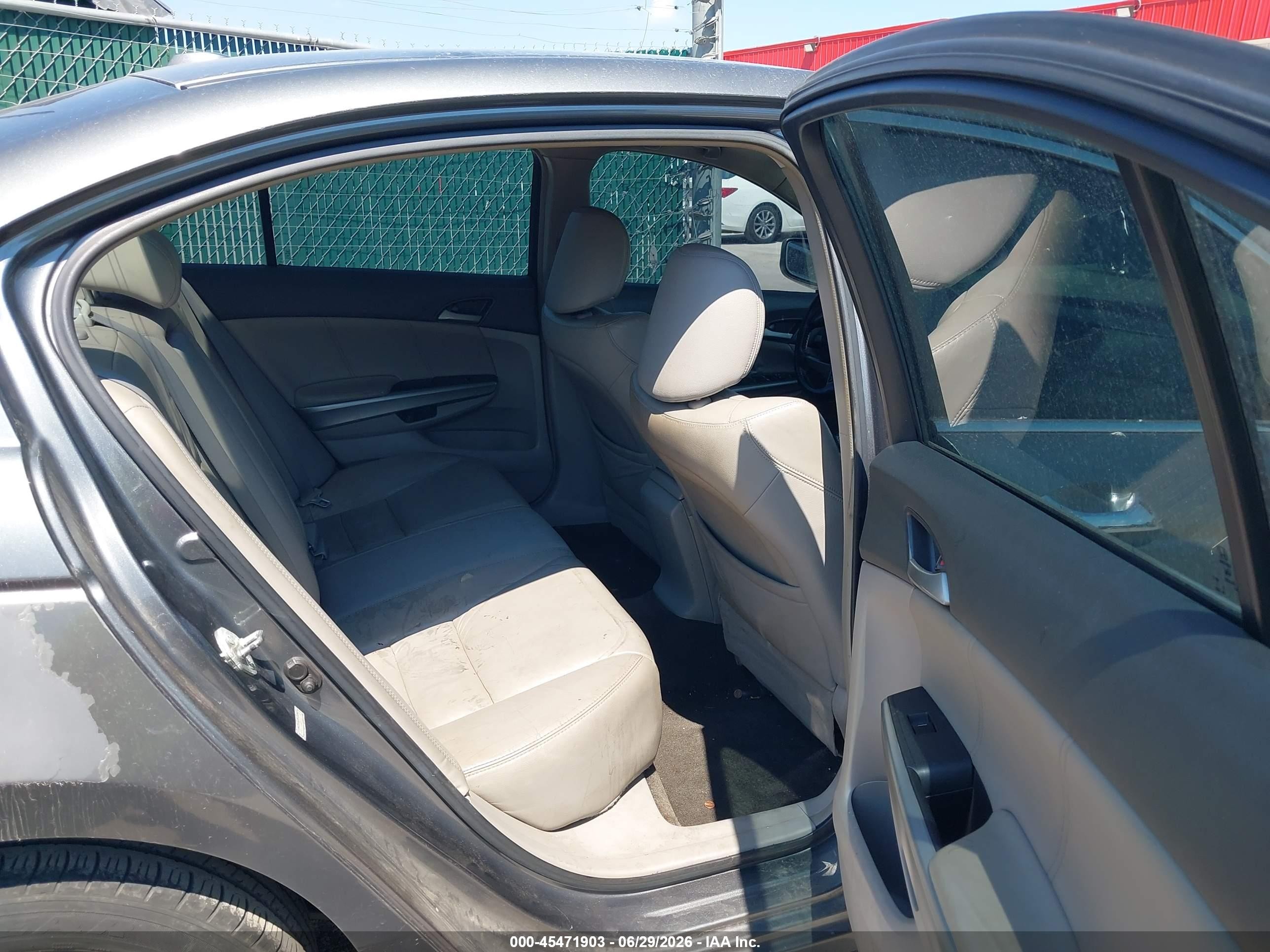 2009 Honda Accord 3.5 Ex-l Серый vin: 1HGCP36859A027971