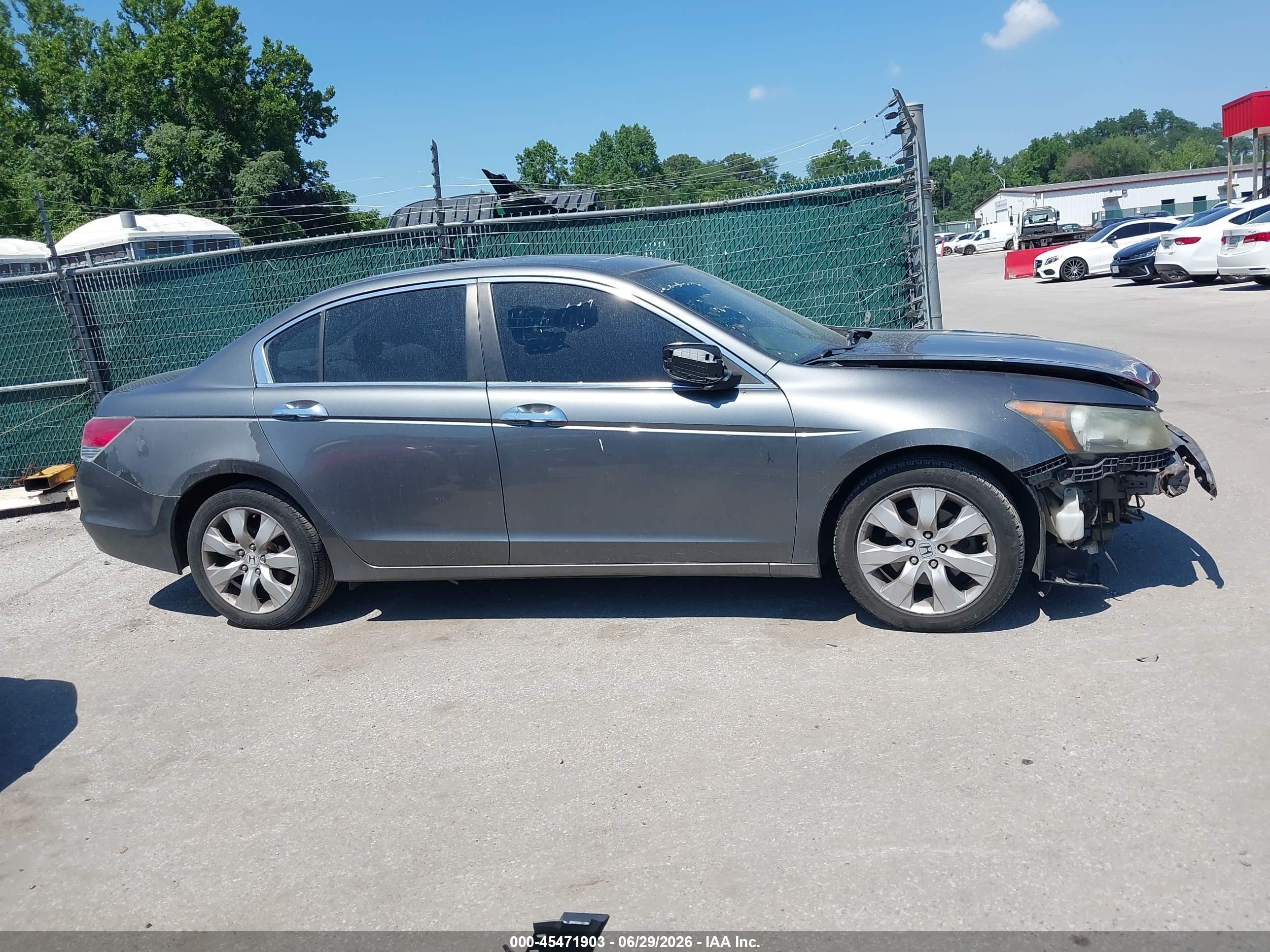 2009 Honda Accord 3.5 Ex-l Серый vin: 1HGCP36859A027971