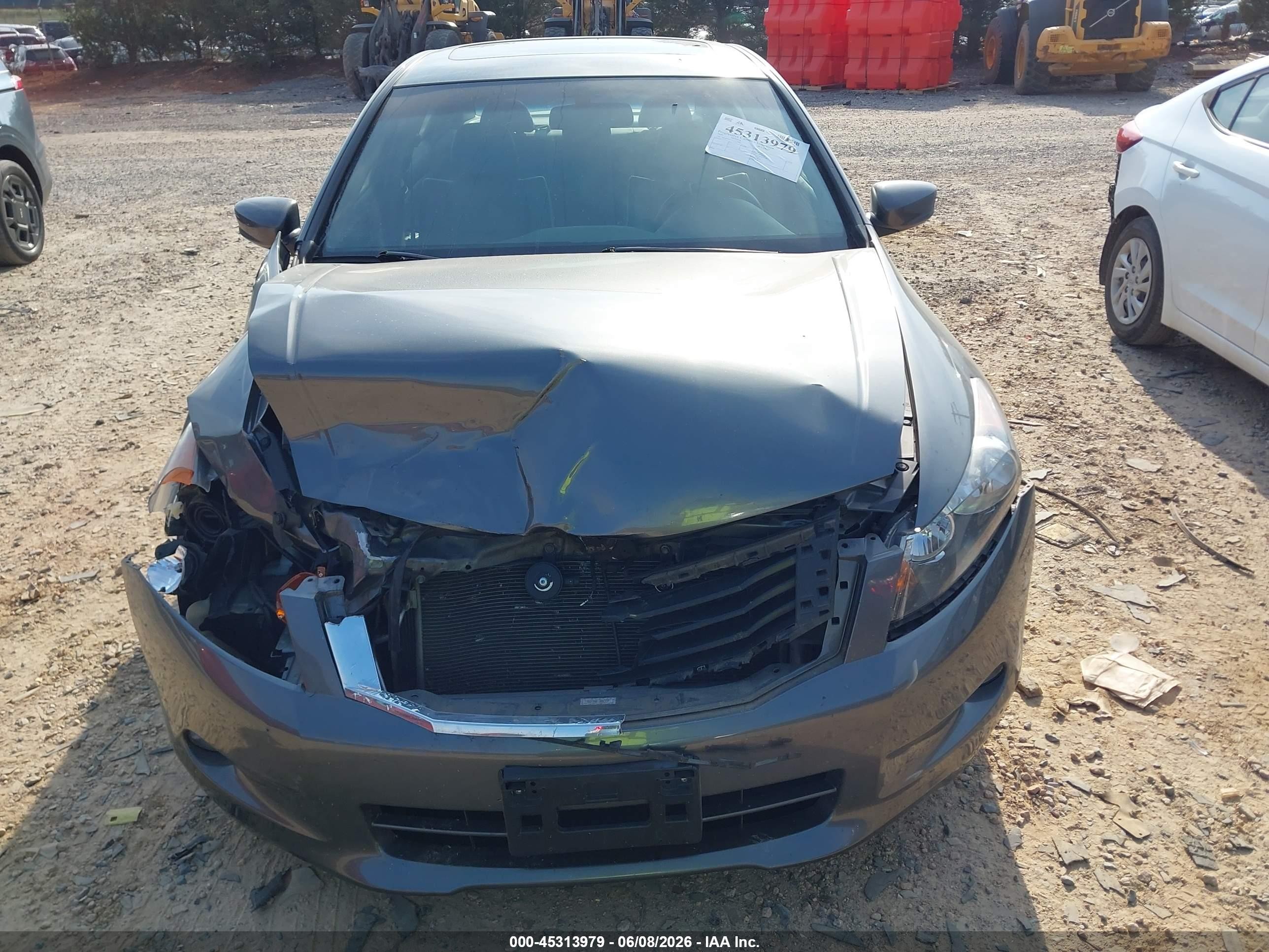 2009 Honda Accord 3.5 Ex-l Серый vin: 1HGCP36859A027999