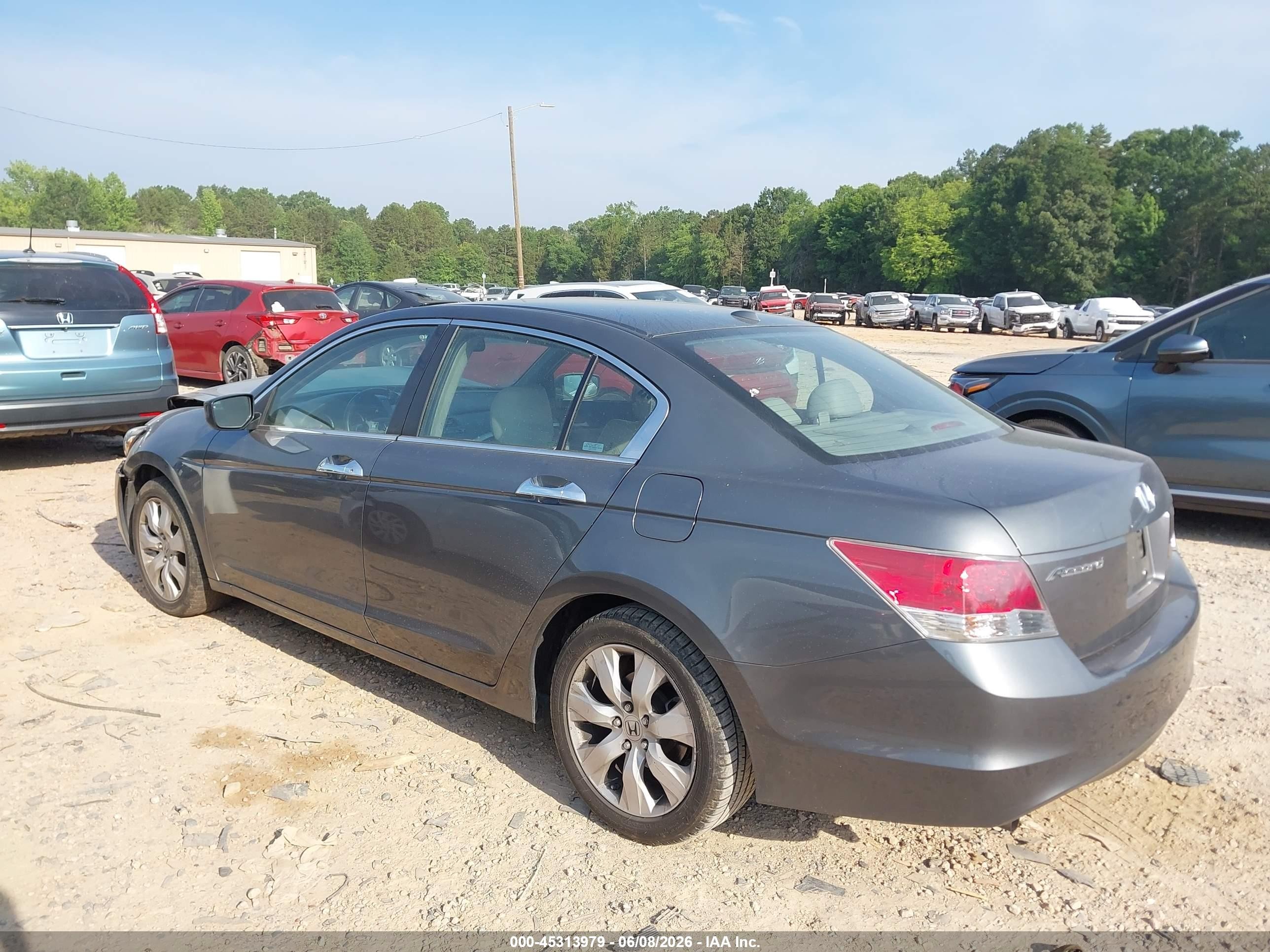 2009 Honda Accord 3.5 Ex-l Серый vin: 1HGCP36859A027999