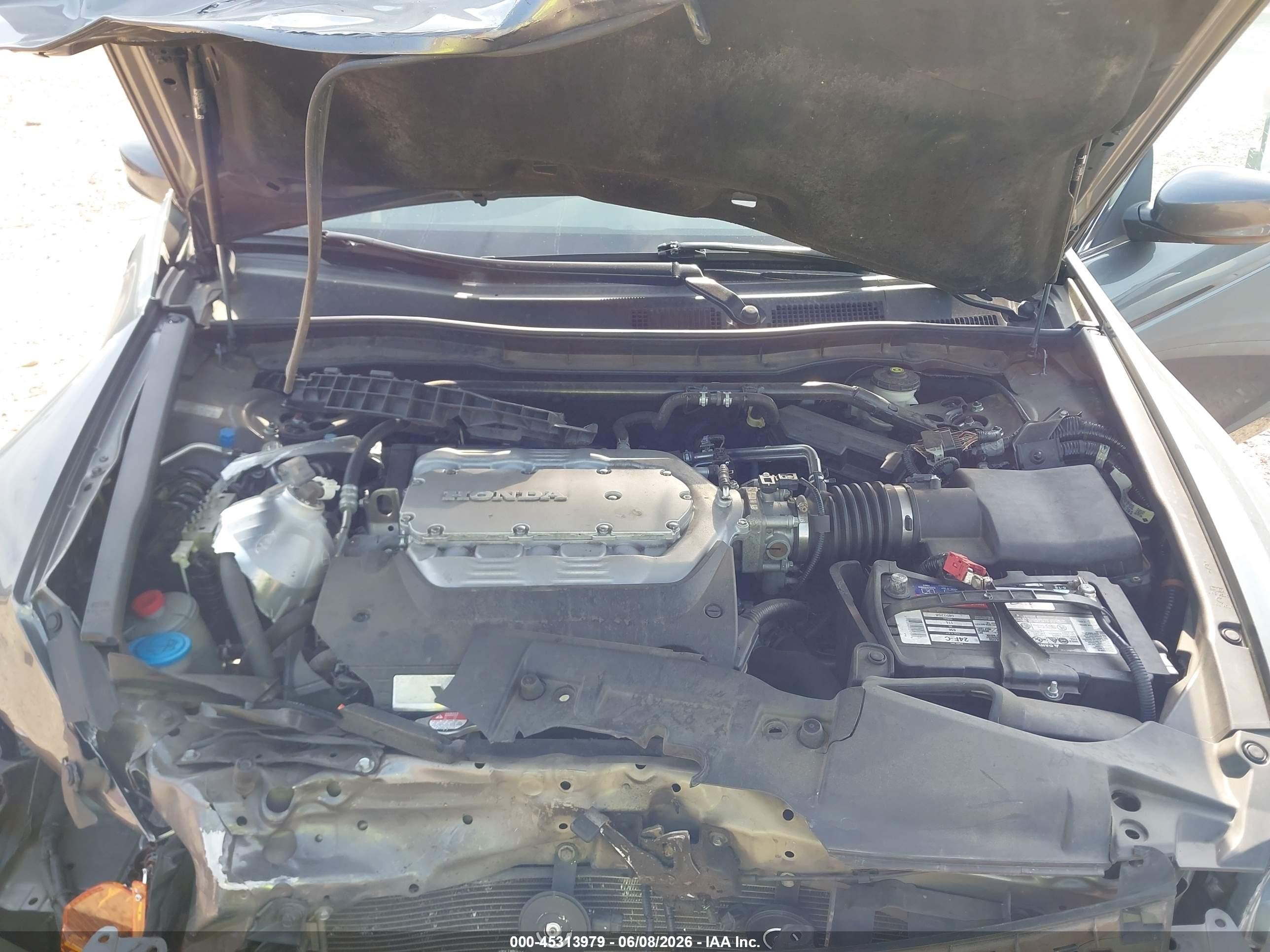 2009 Honda Accord 3.5 Ex-l Серый vin: 1HGCP36859A027999