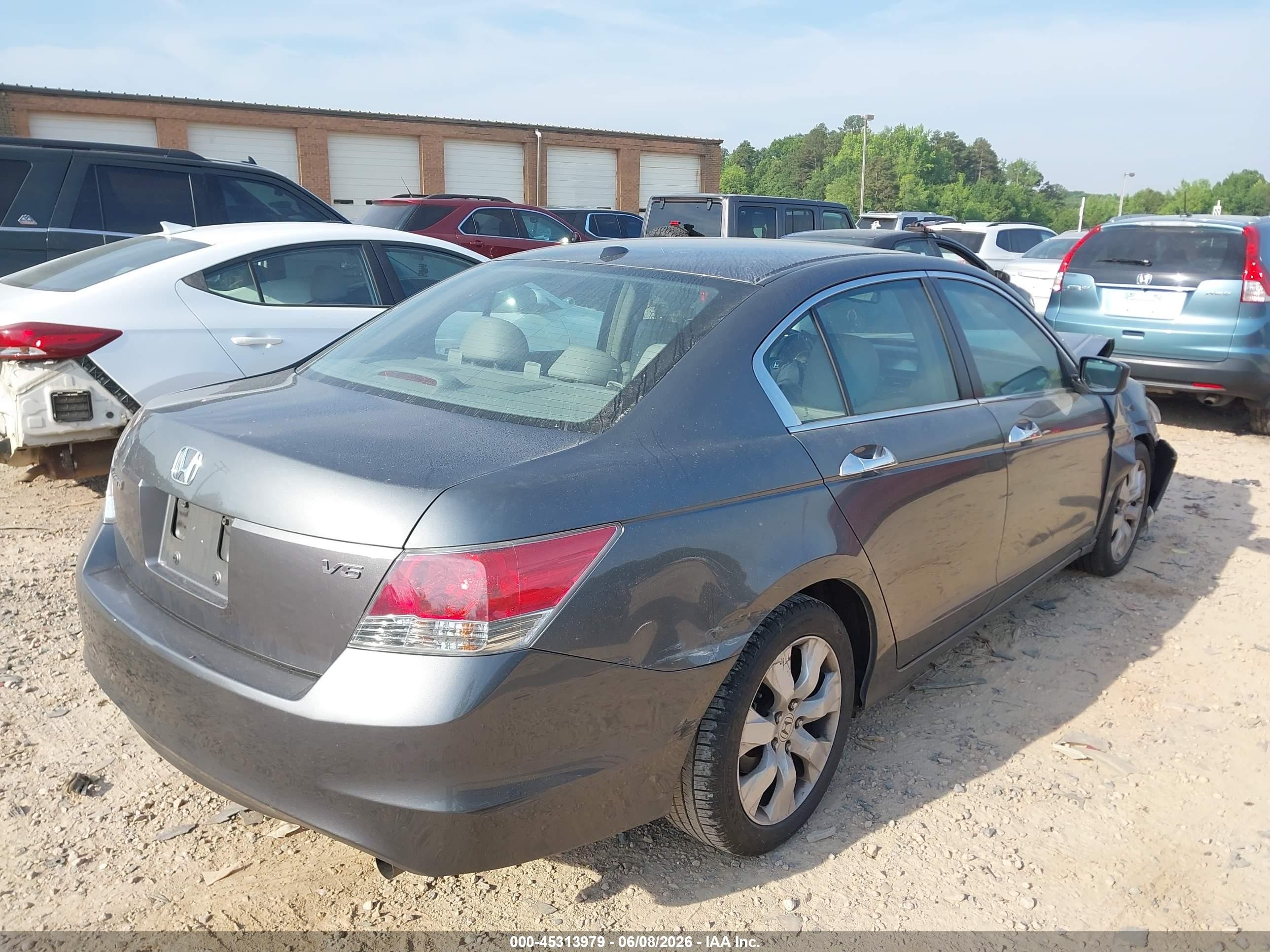2009 Honda Accord 3.5 Ex-l Серый vin: 1HGCP36859A027999