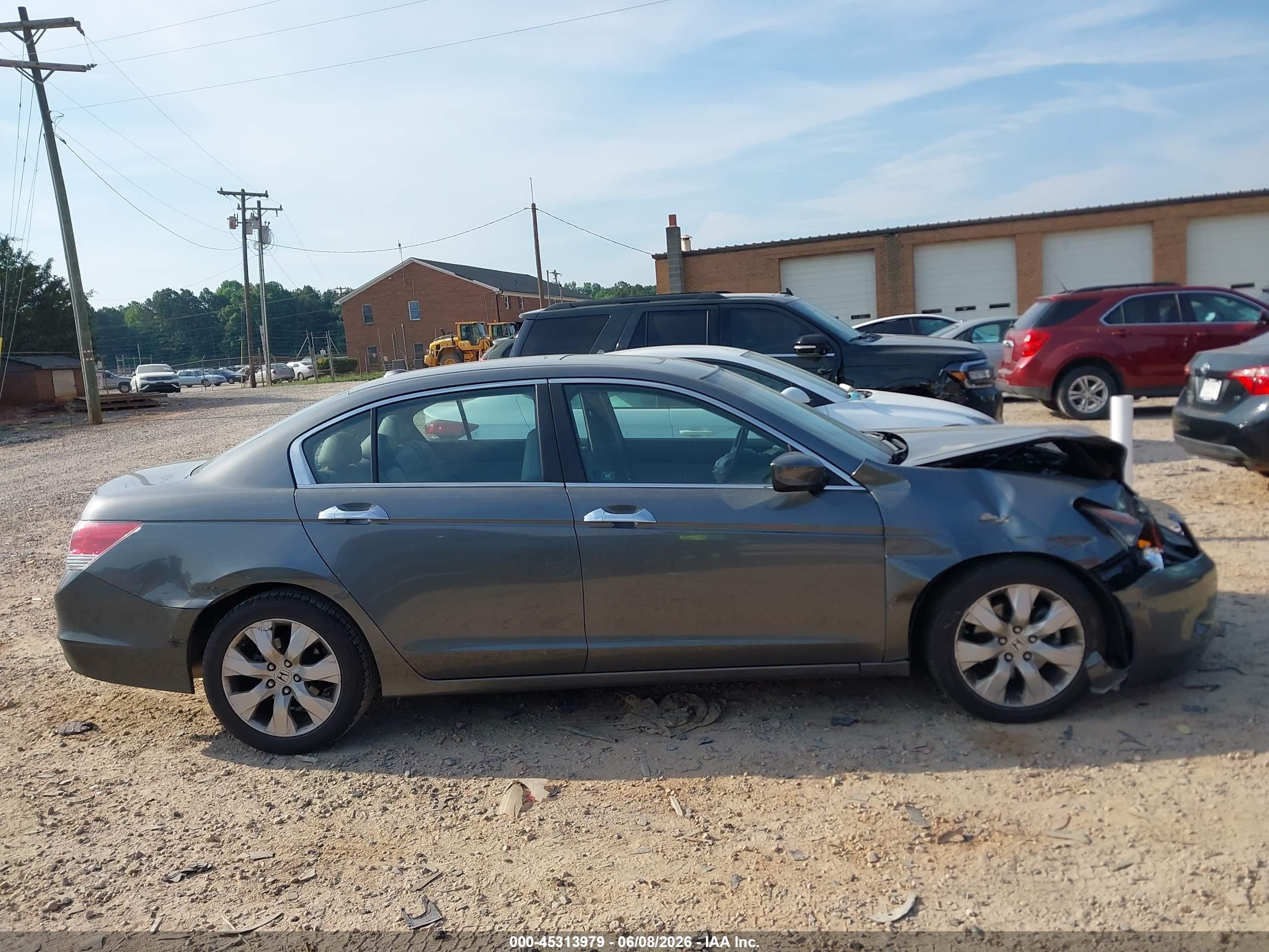 2009 Honda Accord 3.5 Ex-l Серый vin: 1HGCP36859A027999