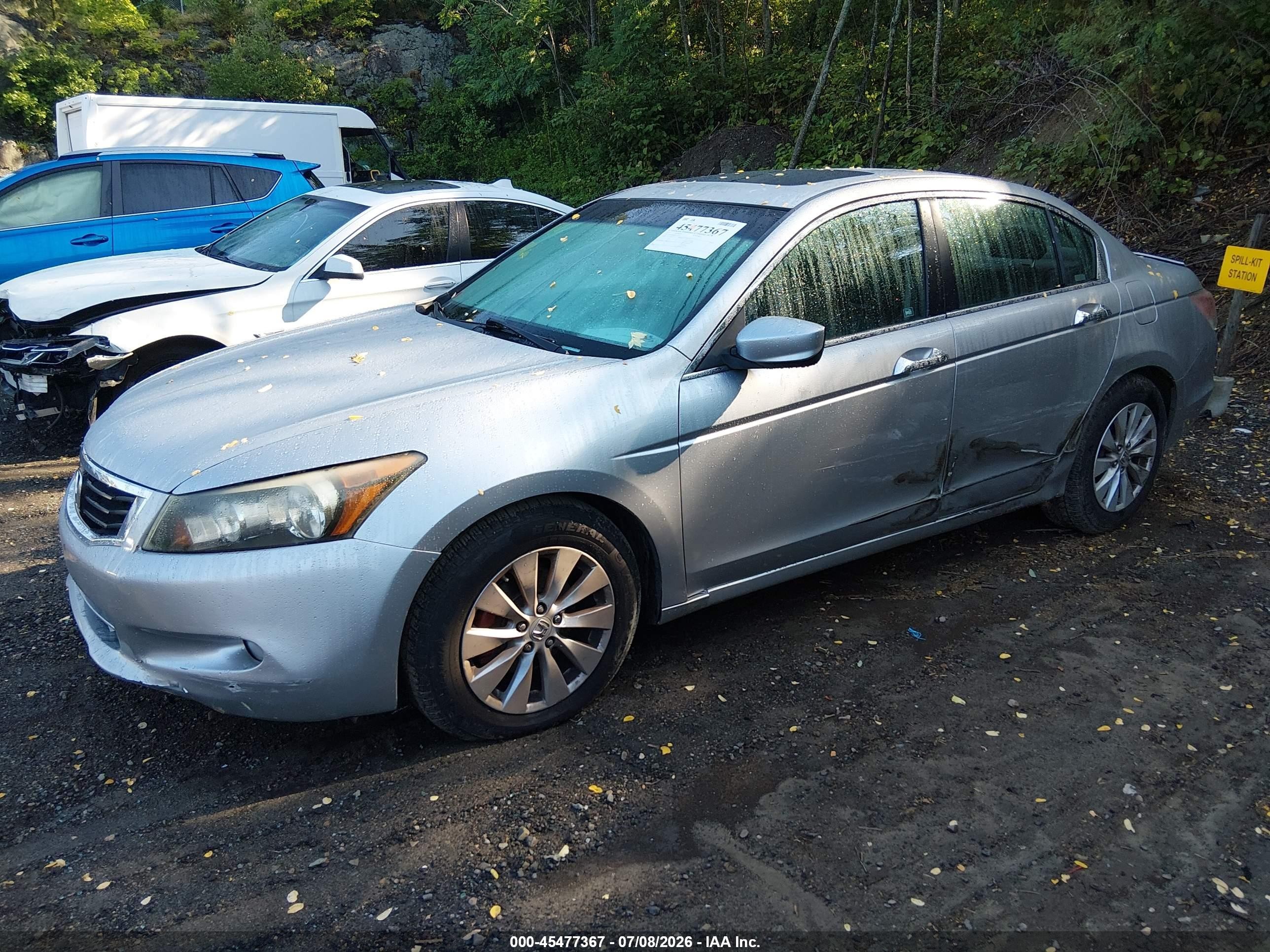 2009 Honda Accord 3.5 Ex-l Silver vin: 1HGCP36859A028019