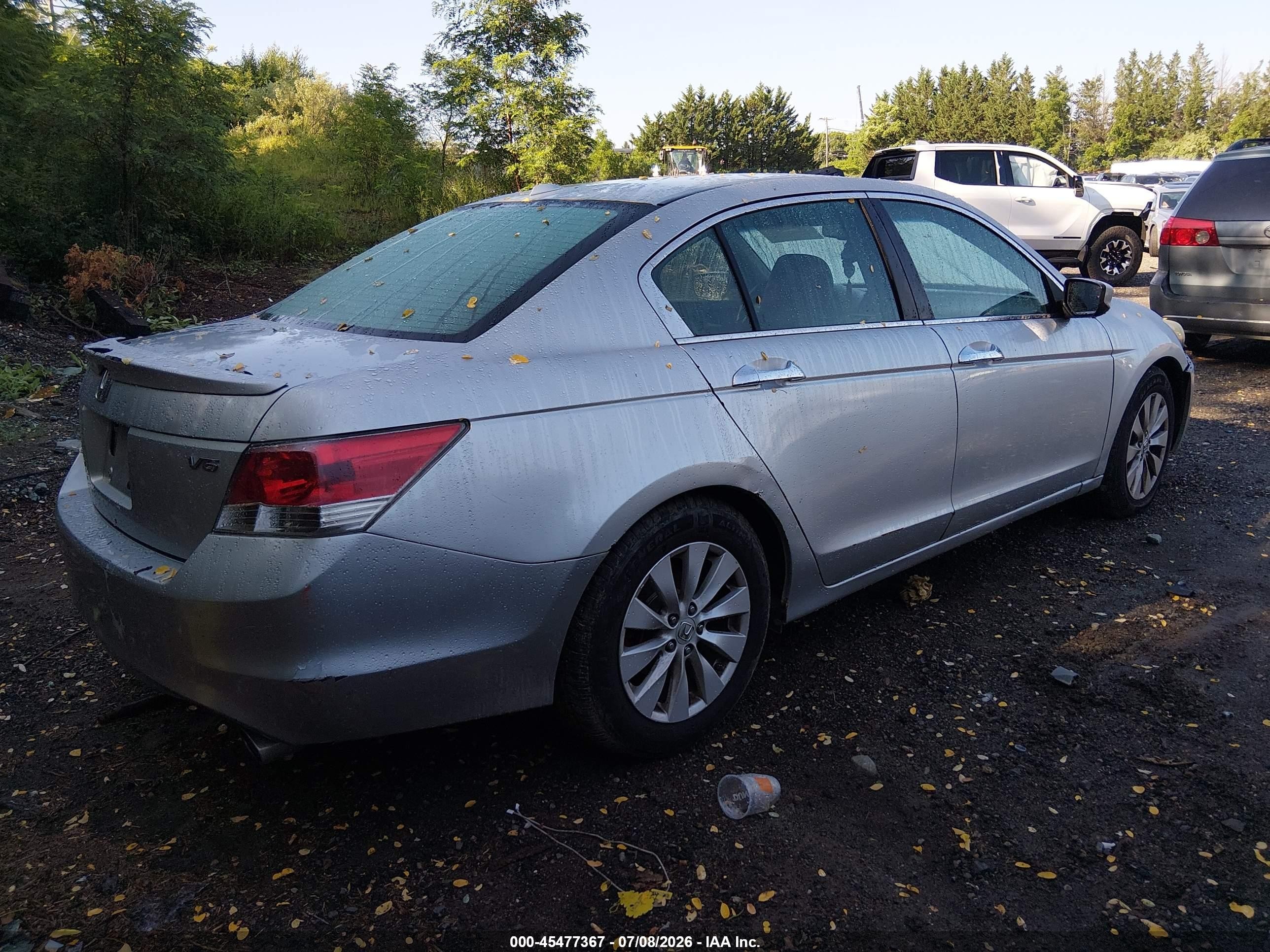 2009 Honda Accord 3.5 Ex-l Silver vin: 1HGCP36859A028019