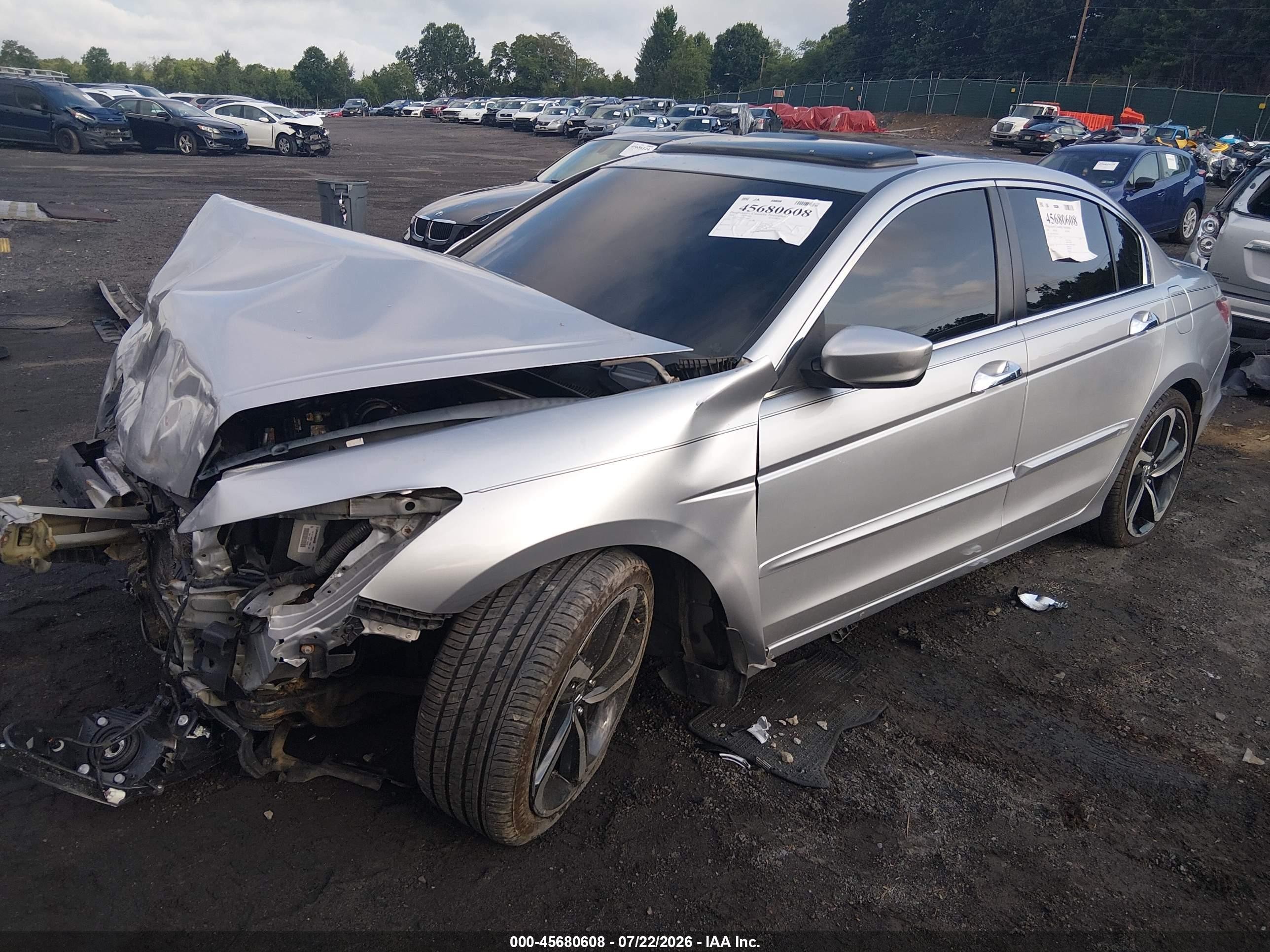 2009 Honda Accord 3.5 Ex-l Silver vin: 1HGCP36859A035665