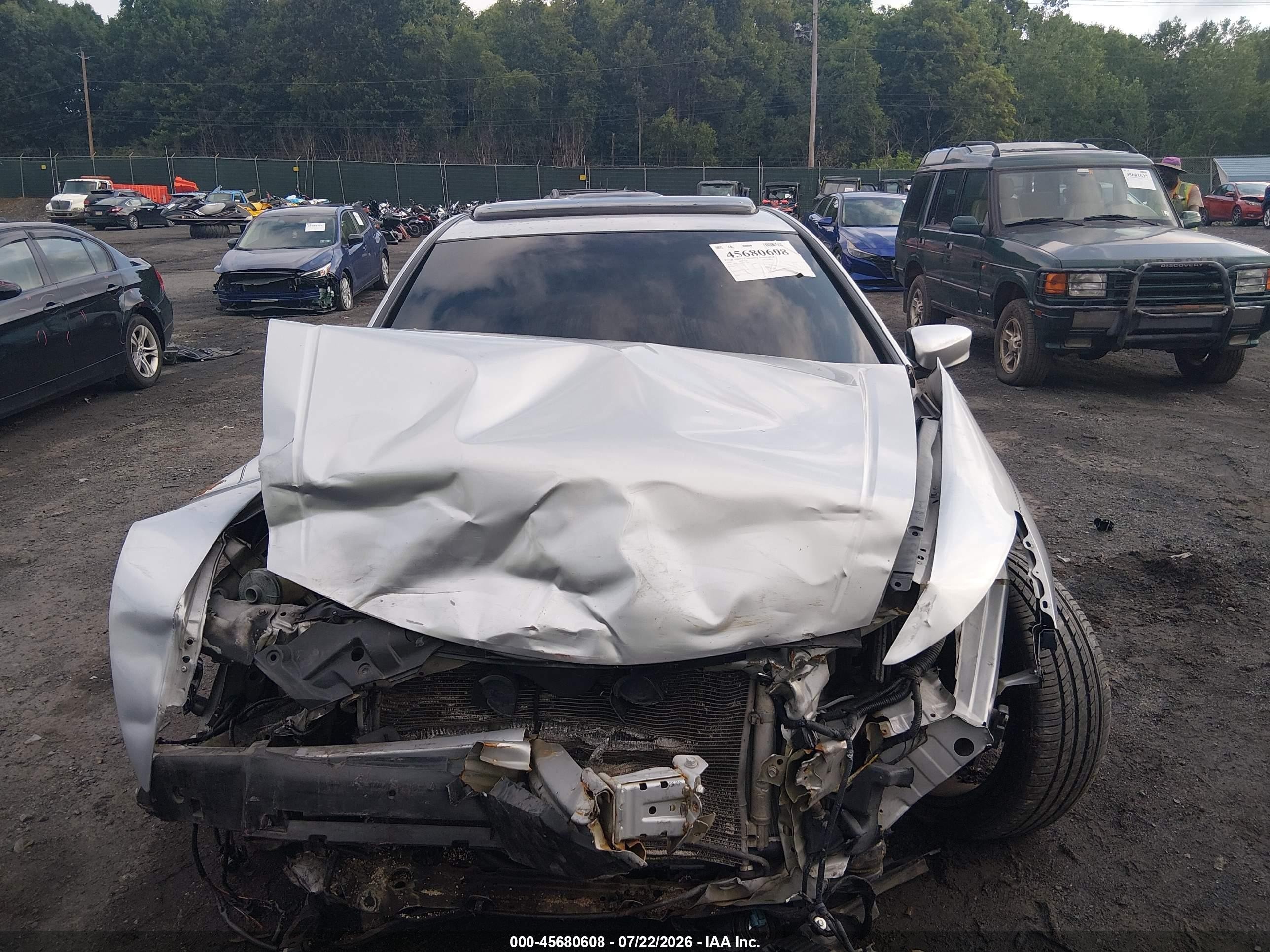 2009 Honda Accord 3.5 Ex-l Silver vin: 1HGCP36859A035665
