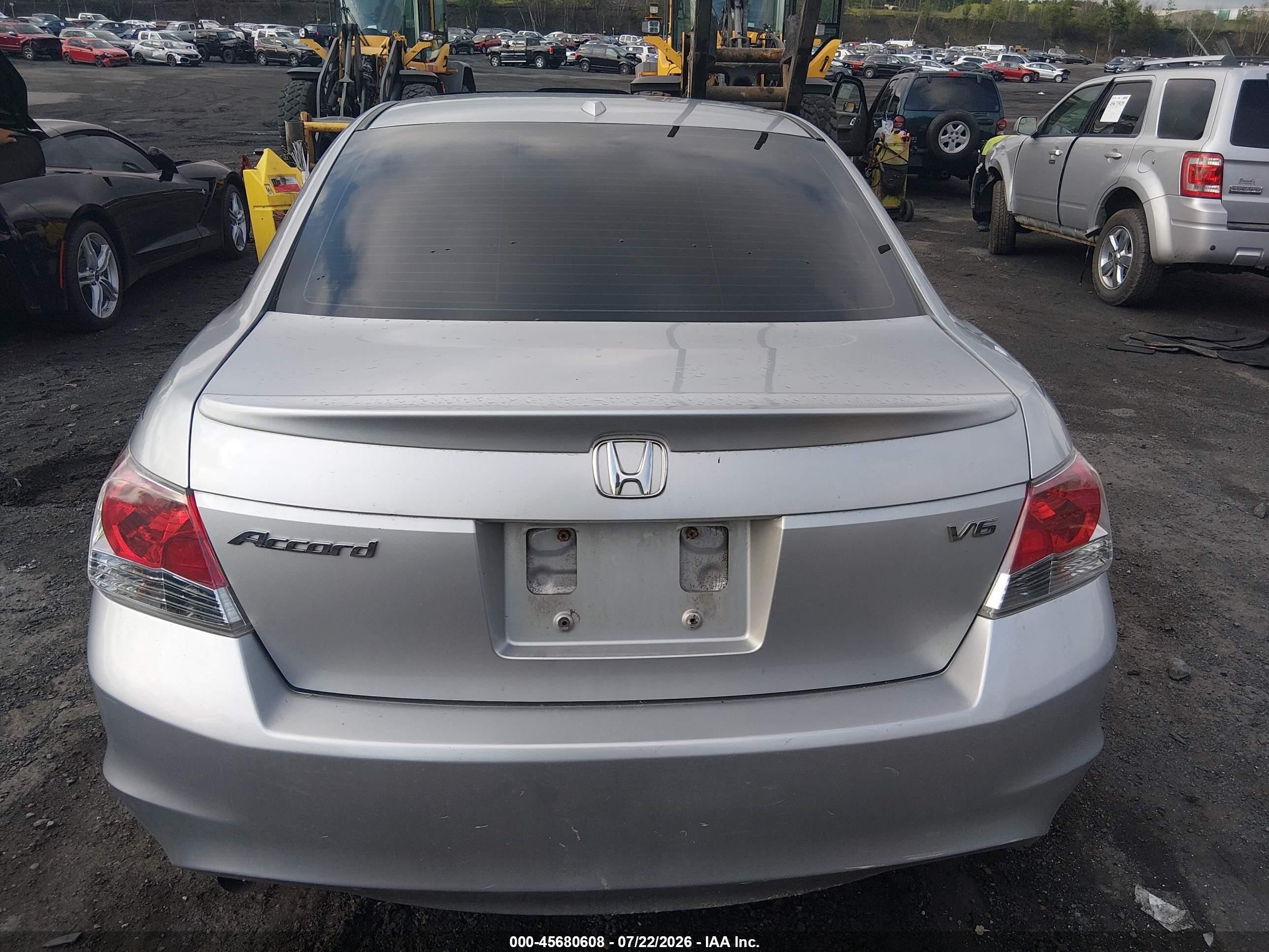 2009 Honda Accord 3.5 Ex-l Silver vin: 1HGCP36859A035665