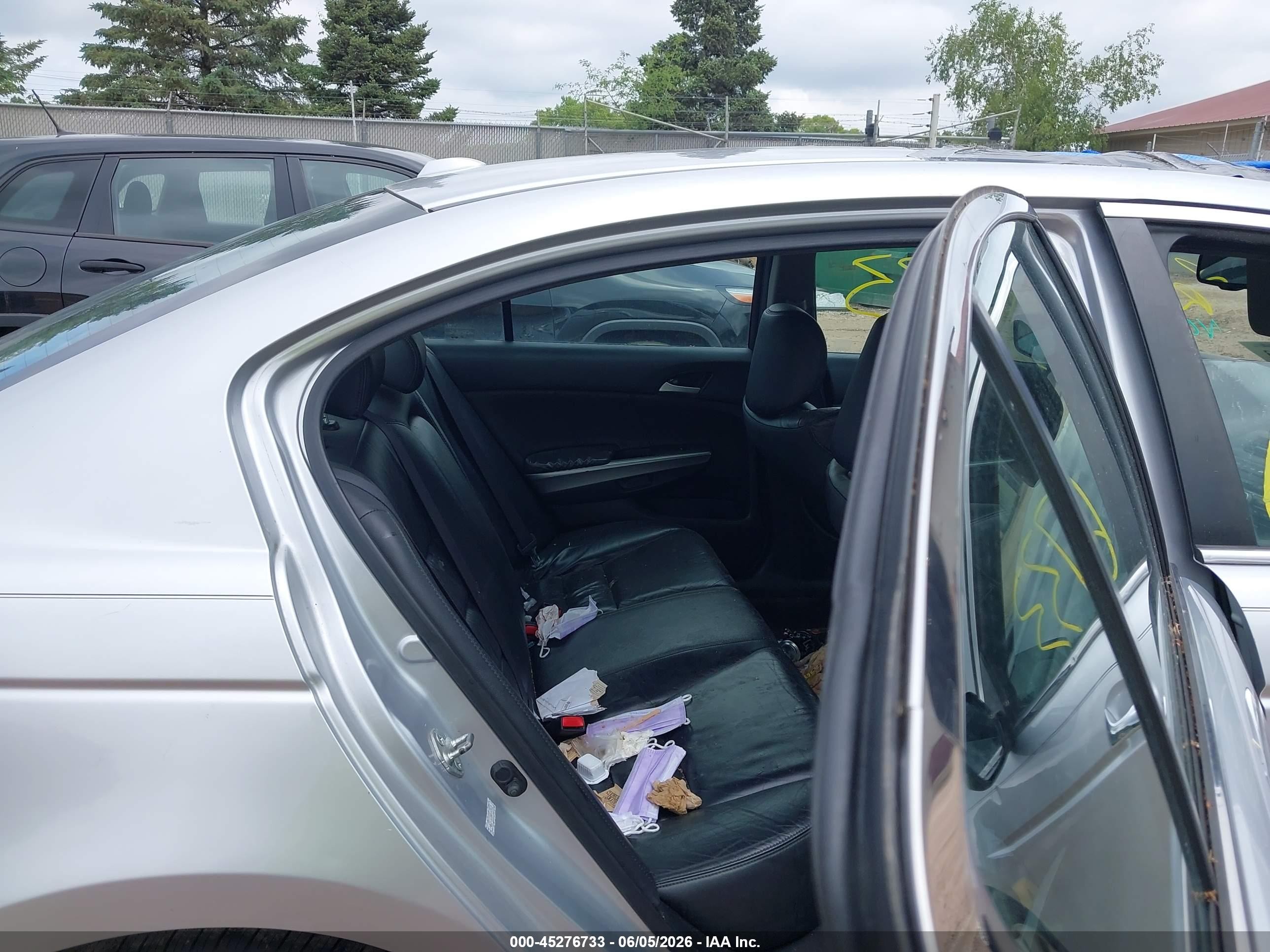 2009 Honda Accord 3.5 Ex-l Silver vin: 1HGCP36859A043412
