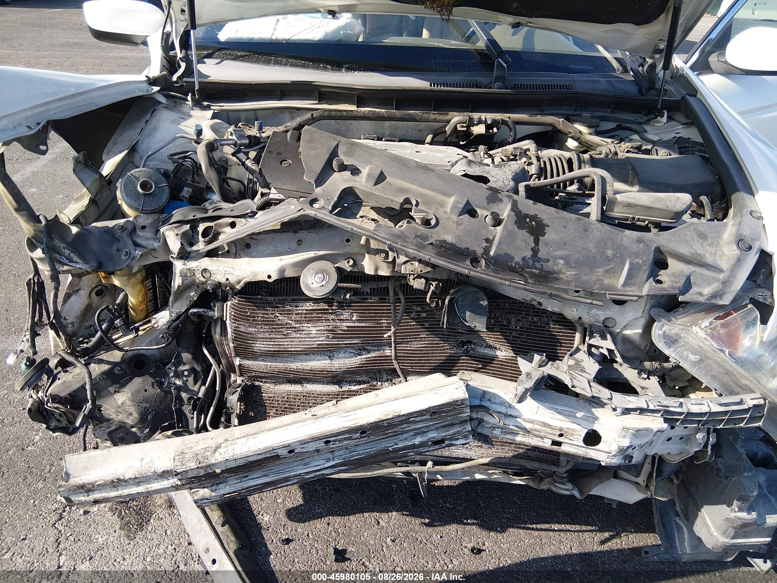 2009 Honda Accord 3.5 Ex-l White vin: 1HGCP36859A046360
