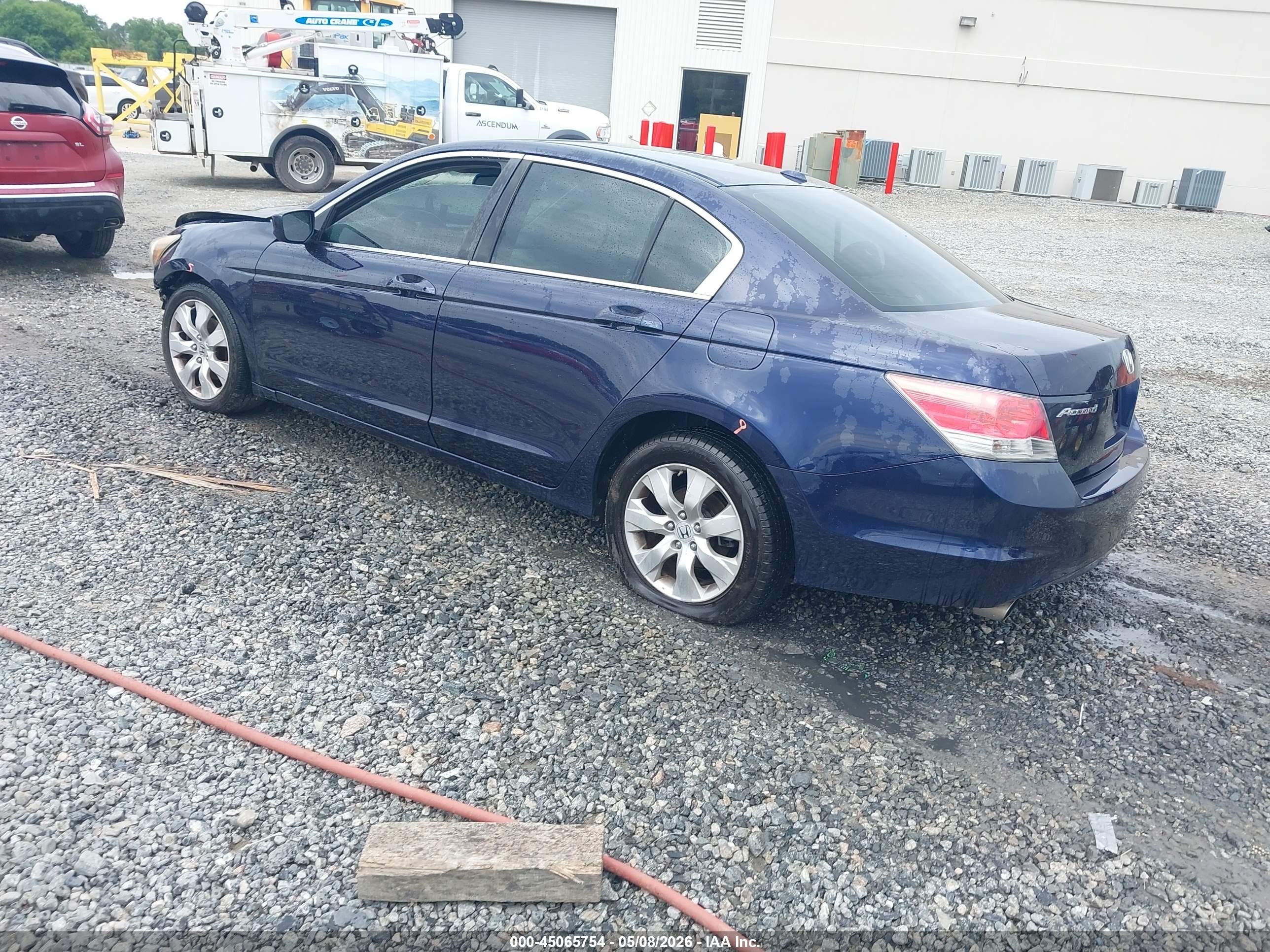 2009 Honda Accord 3.5 Ex-l Blue vin: 1HGCP36859A048674