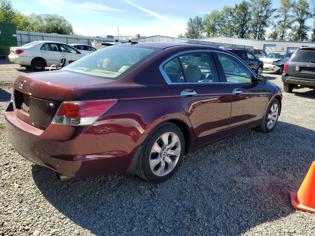 2009 Honda Accord Exl Темно-бордовый vin: 1HGCP36859A051641