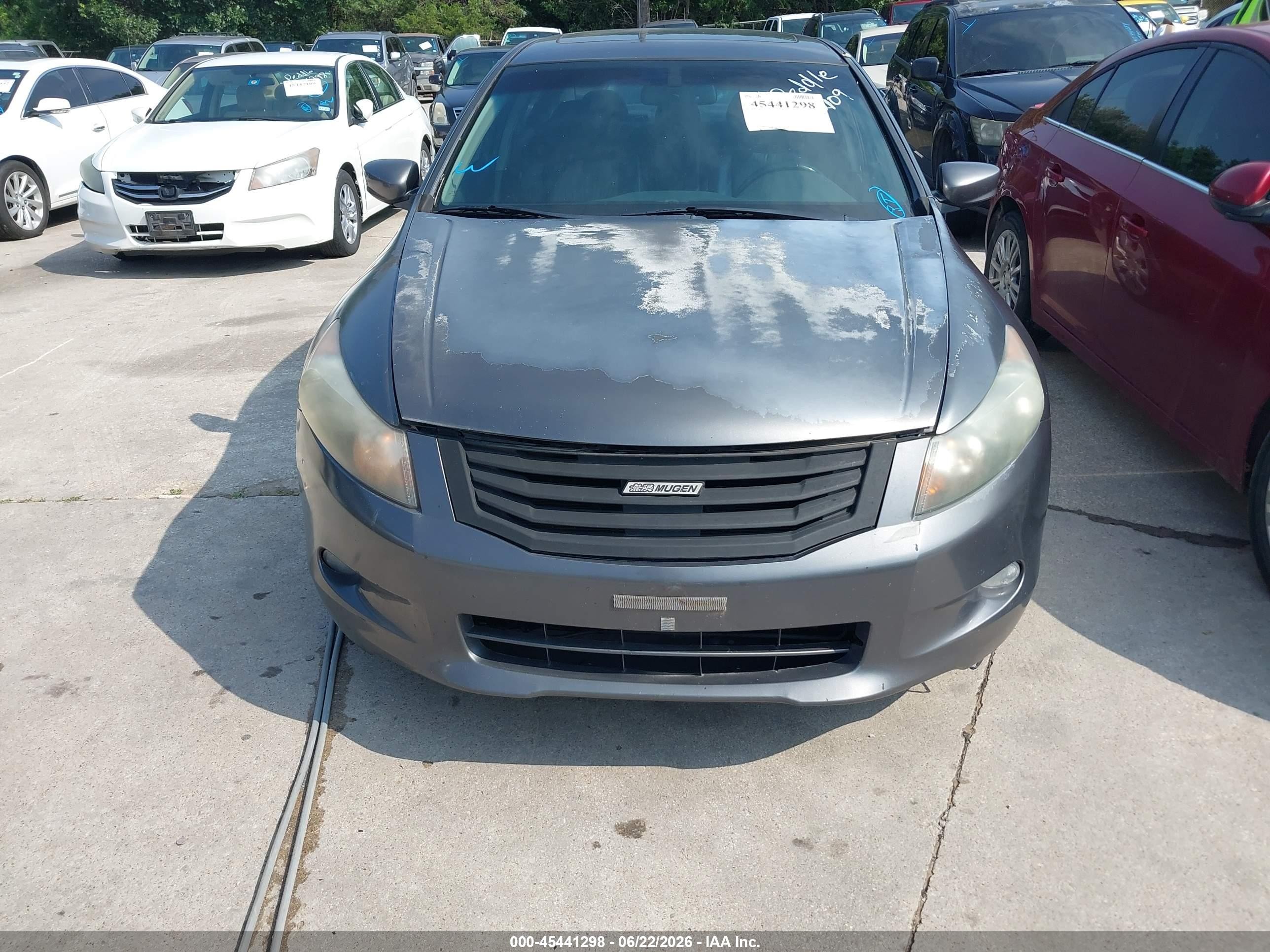 2008 Honda Accord 3.5 Ex-l Gray vin: 1HGCP36868A002771