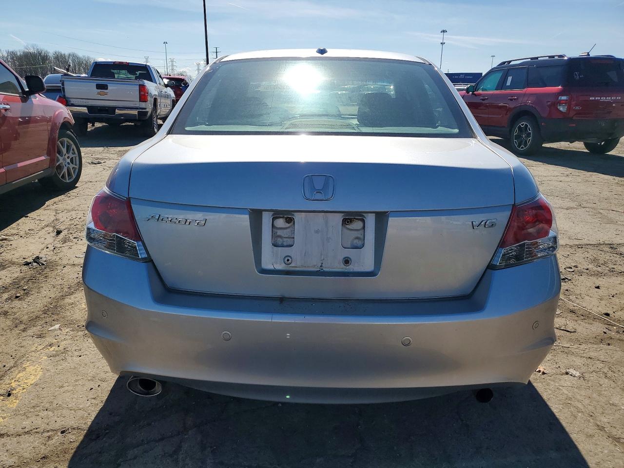 2008 Honda Accord Exl Silver vin: 1HGCP36868A009798