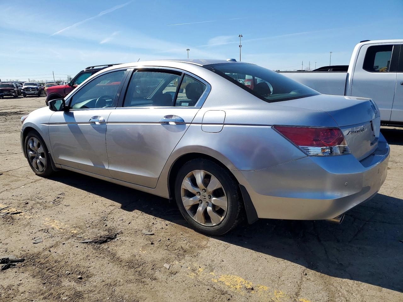 2008 Honda Accord Exl Silver vin: 1HGCP36868A009798