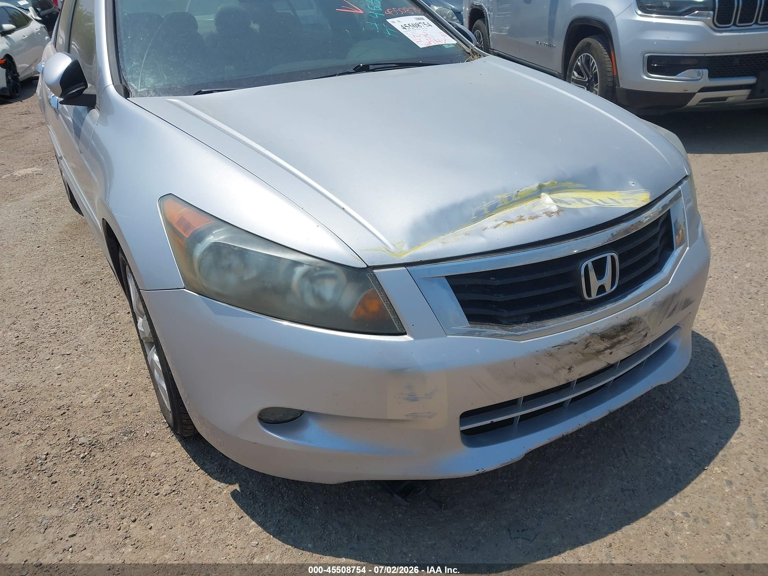 2008 Honda Accord 3.5 Ex-l Серебряный vin: 1HGCP36868A011633