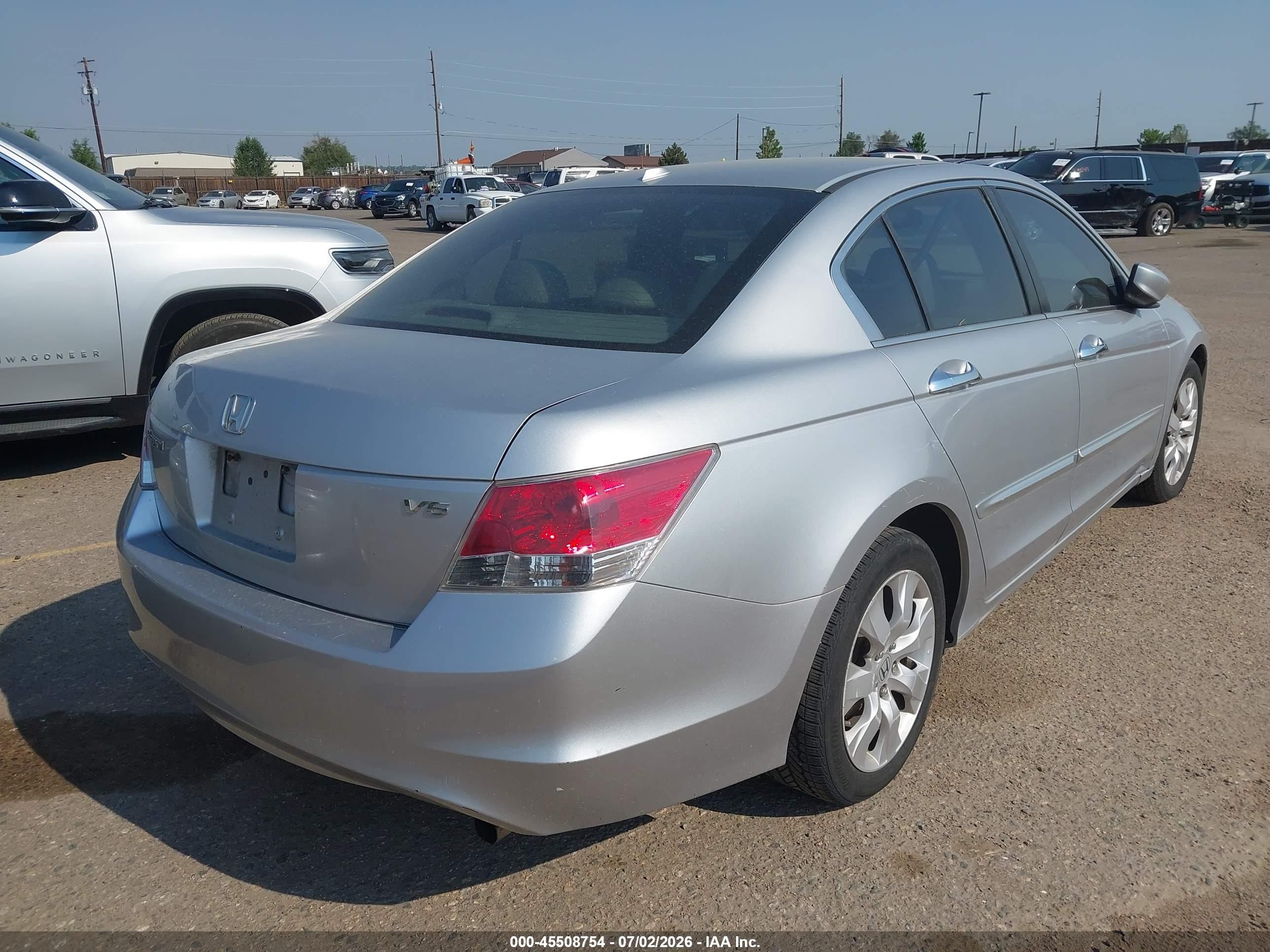 2008 Honda Accord 3.5 Ex-l Серебряный vin: 1HGCP36868A011633