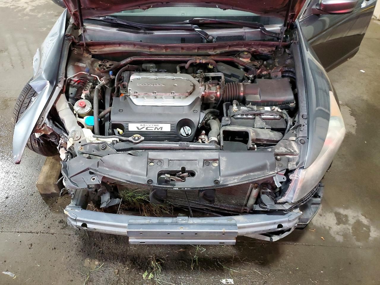 2008 Honda Accord Exl Gray vin: 1HGCP36868A017643