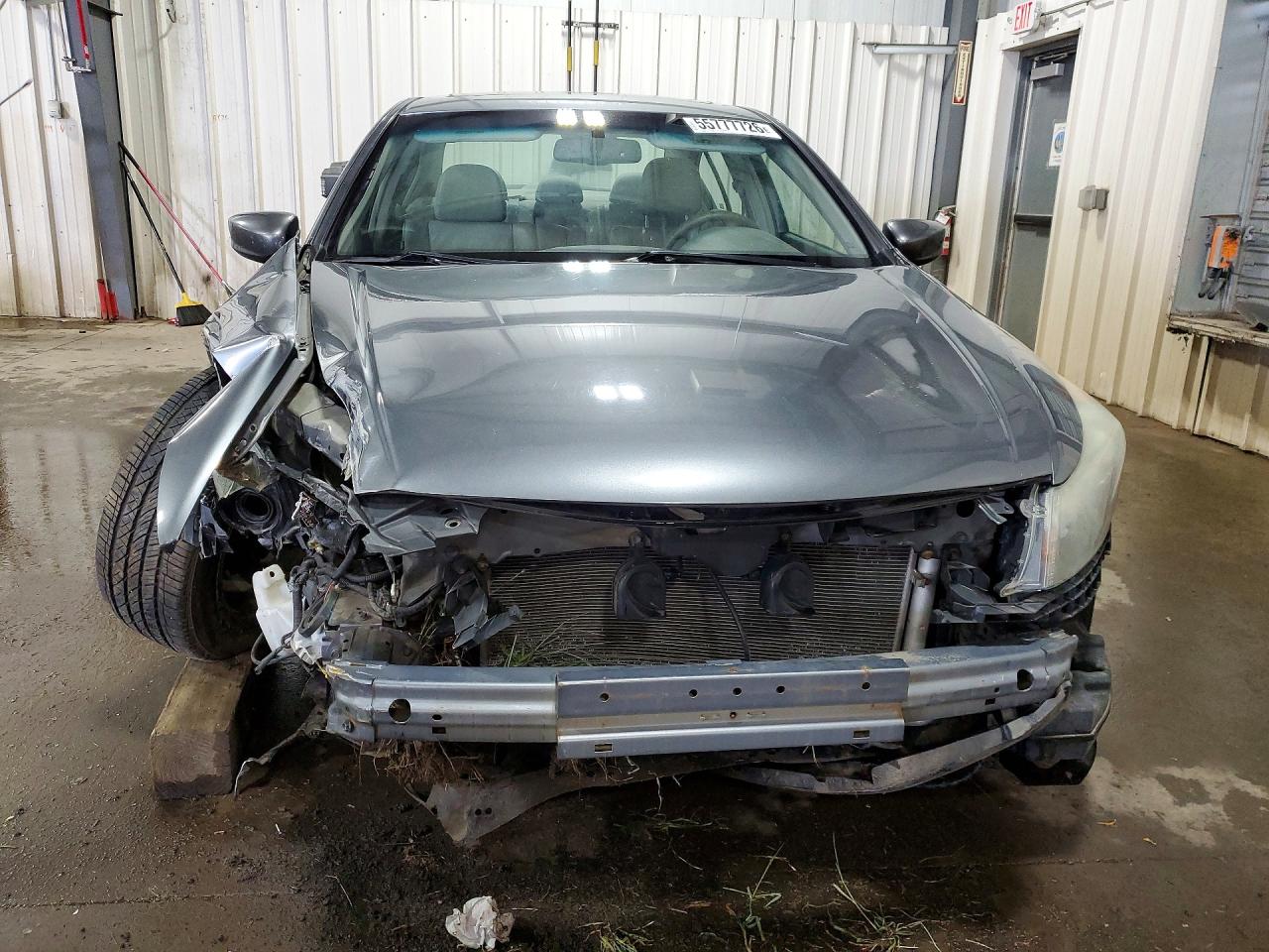 2008 Honda Accord Exl Gray vin: 1HGCP36868A017643