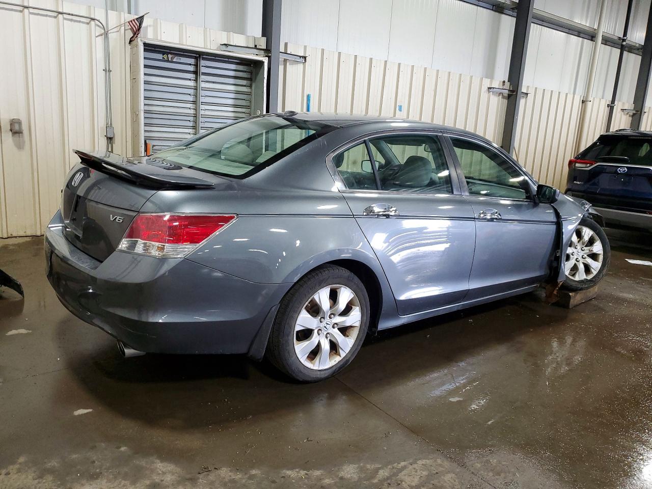 2008 Honda Accord Exl Gray vin: 1HGCP36868A017643