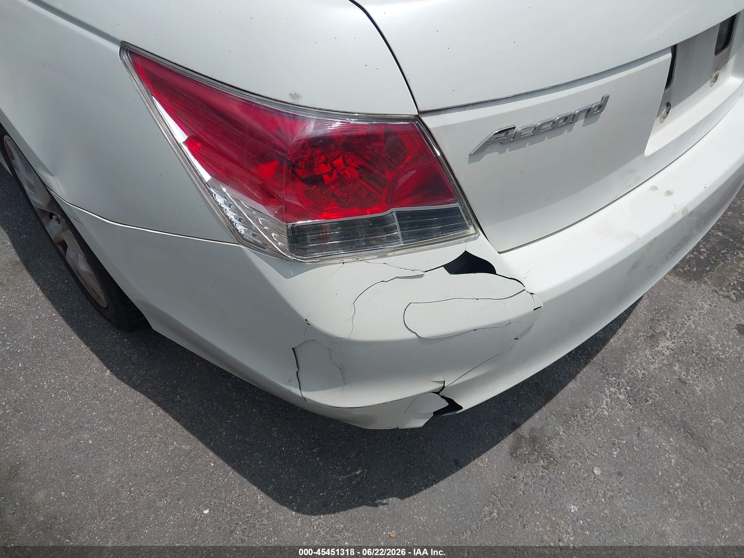 2008 Honda Accord 3.5 Ex-l White vin: 1HGCP36868A027802