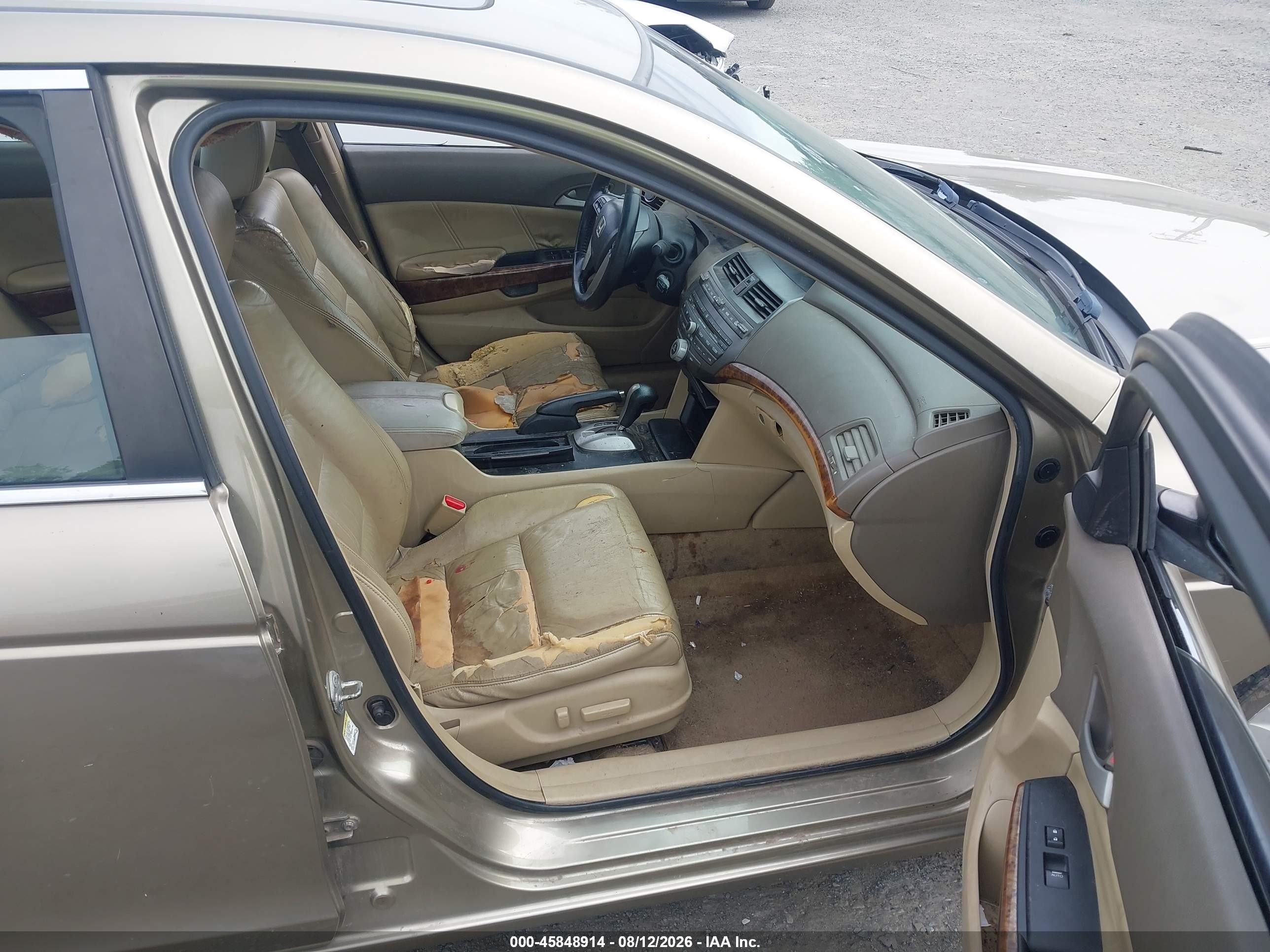 2008 Honda Accord 3.5 Ex-l Gold vin: 1HGCP36868A063036