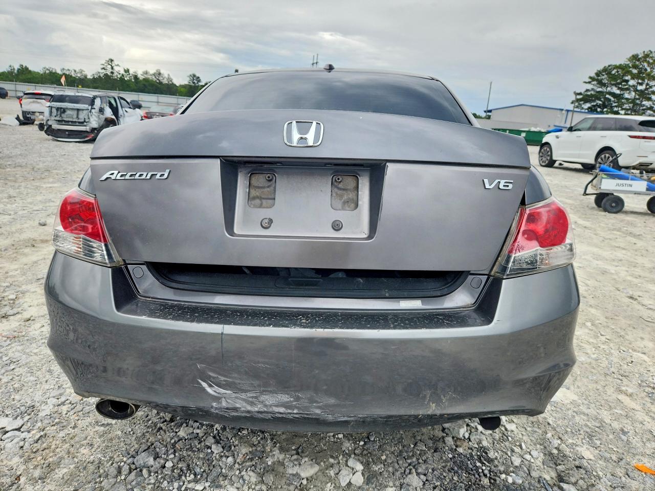 2008 Honda Accord Exl Gray vin: 1HGCP36868A065966