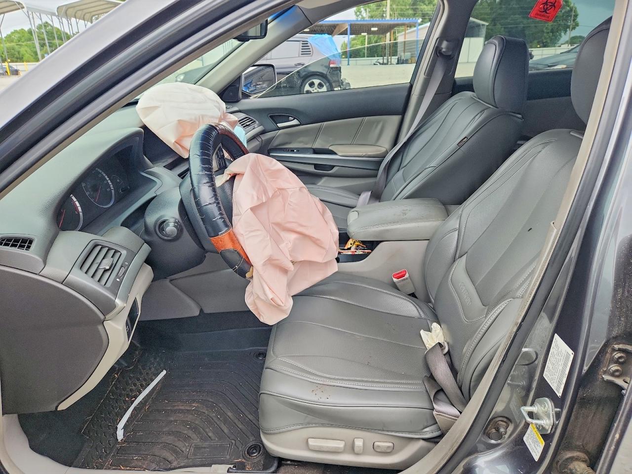 2008 Honda Accord Exl Gray vin: 1HGCP36868A065966